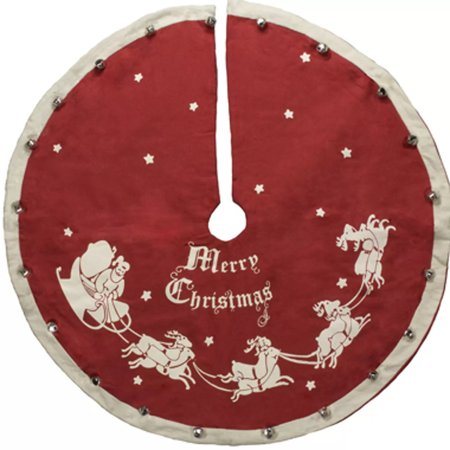 The Jolly Christmas Shop Vintage Reincarnated | Vintage Decorations | 24" Primitives By Kathy Small Vintage Inspired Tree Skirt 16556