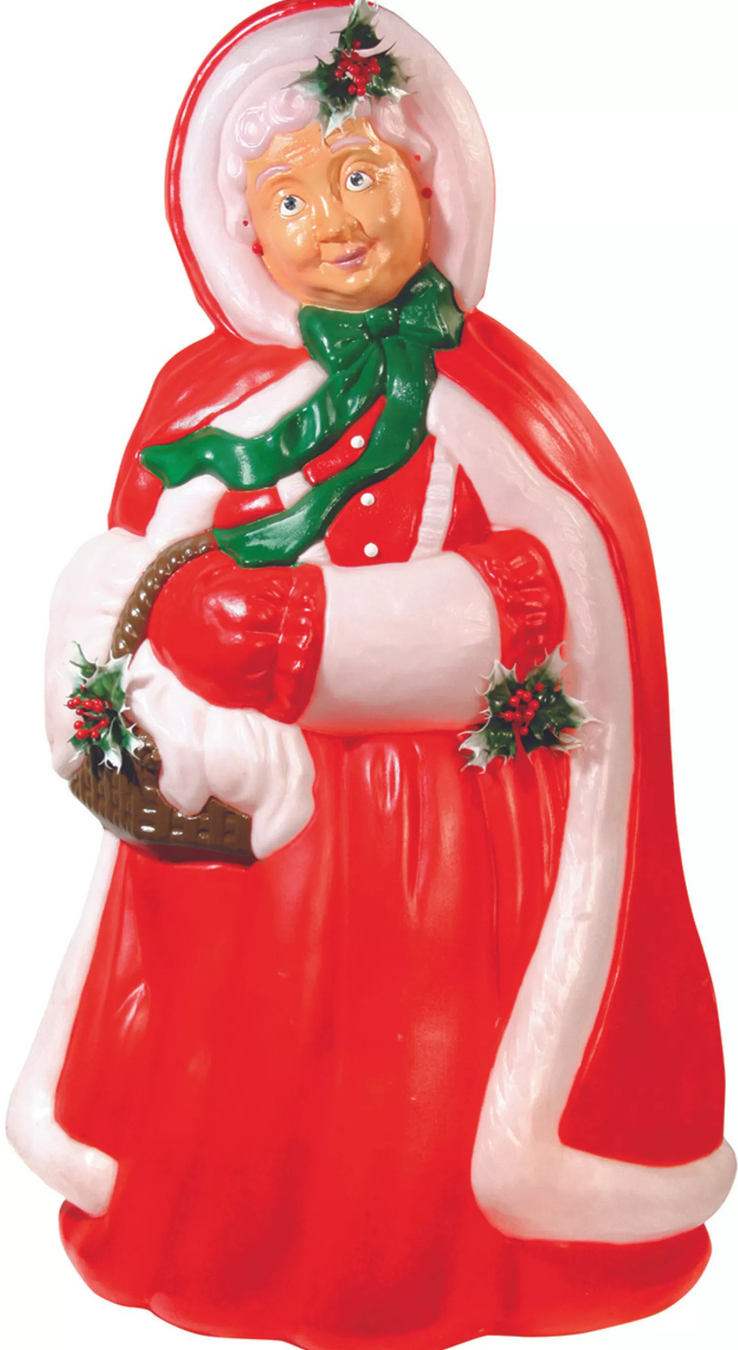 The Jolly Christmas Shop Christmas Blow Molds | 43" Mrs Claus Lighted Christmas Blow Mold Decoration C61720