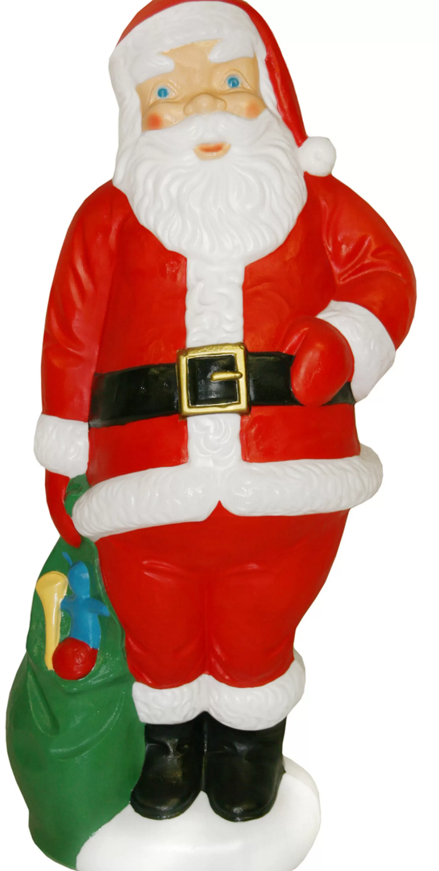 The Jolly Christmas Shop Christmas Blow Molds | 60" Large Santa With Green Bag Christmas Blow Mold C952