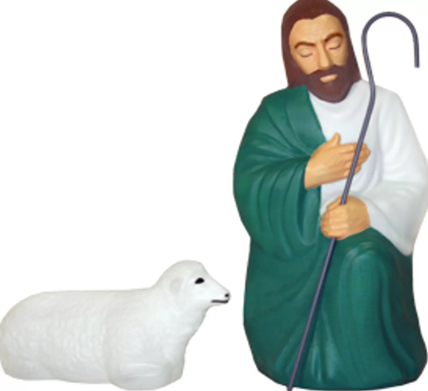The Jolly Christmas Shop Christmas Blow Molds | Blow Mold Life Size Christmas Nativity 10pc Set
