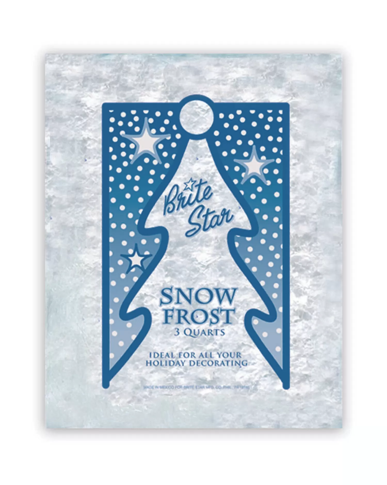 The Jolly Christmas Shop Houses And Accessories·Christmas Houses | Houses And Accessories·Accessories | Brite Star Fluffy Flakes Frosty Bag Of Snow Christmas Decoration 29-229-00