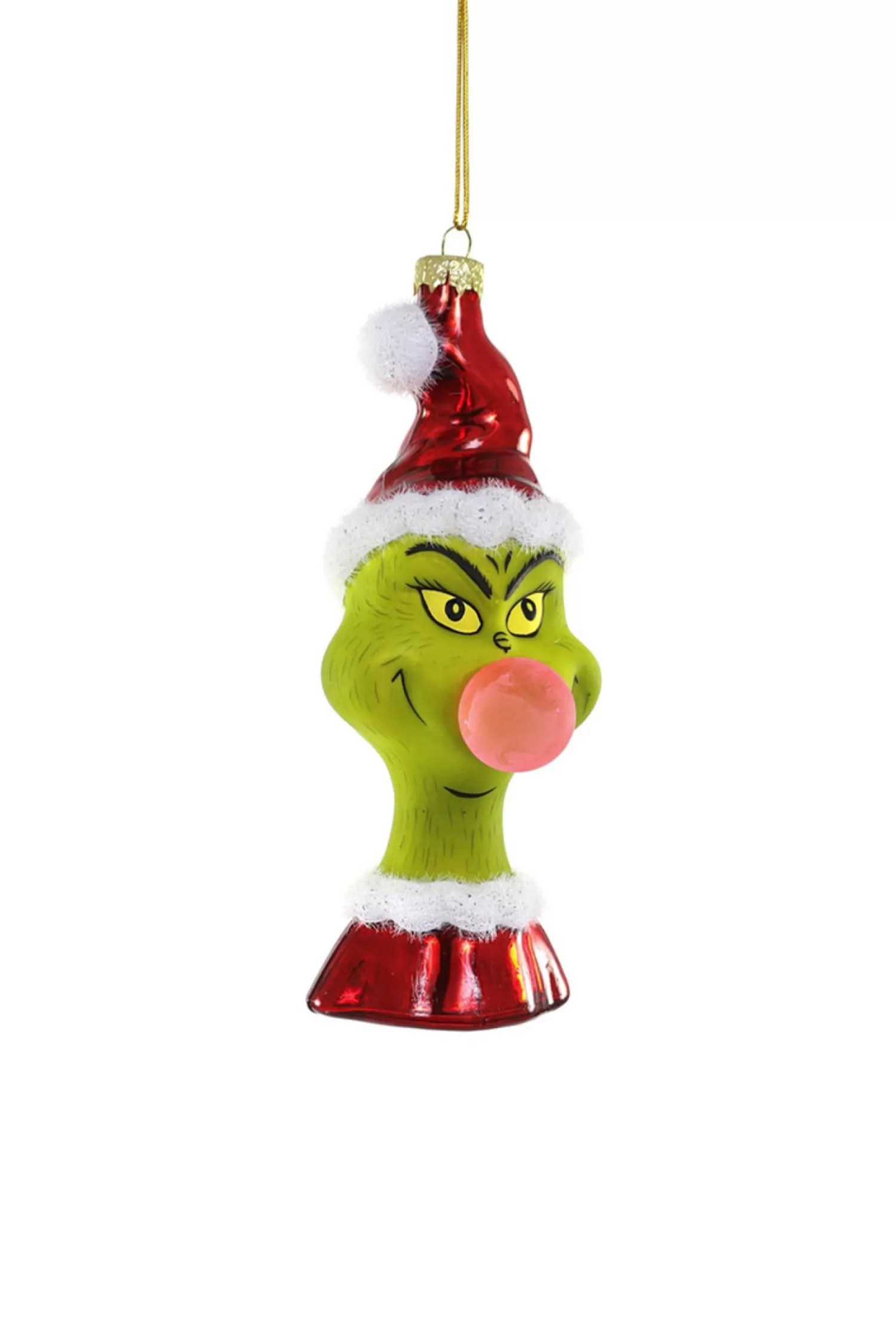 The Jolly Christmas Shop Grinch | Lincensed·Grinch Ornaments | Cody Foster 5.5" The Grinch Glass Christmas Ornament GO-9902