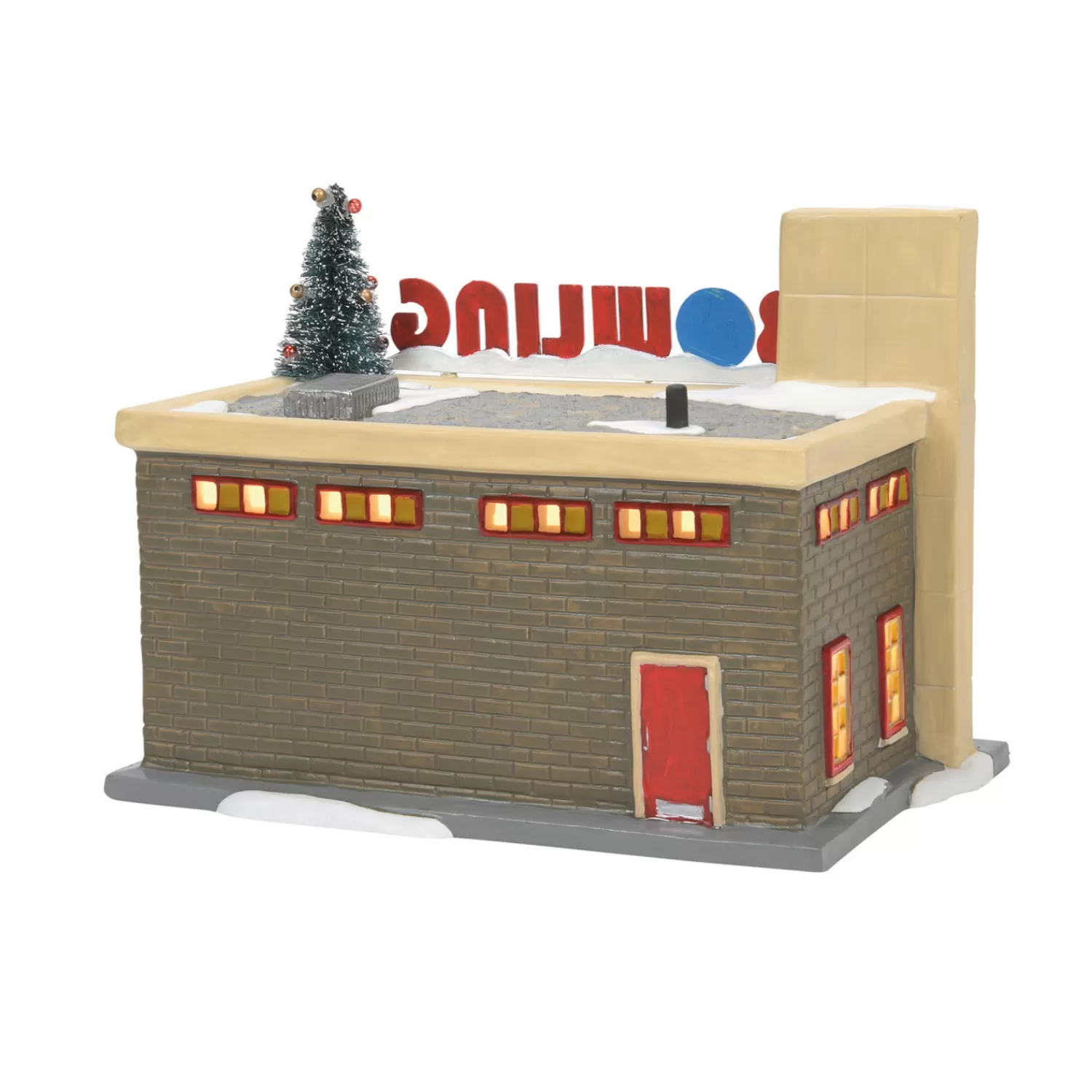 The Jolly Christmas Shop A Christmas Story | Department 56 A Christmas Story Village Hohman Lanes Bowling 6007724