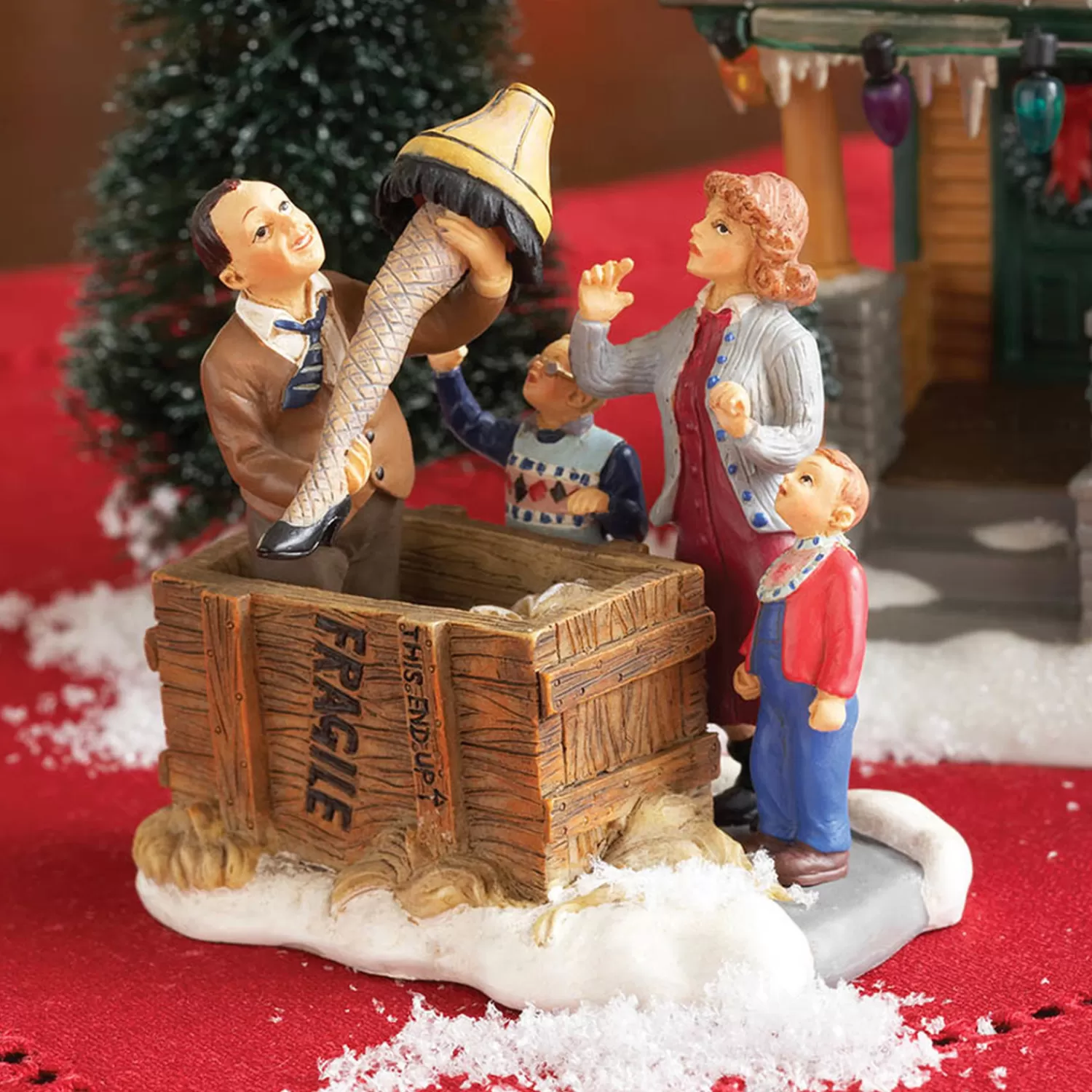 The Jolly Christmas Shop A Christmas Story | Department 56 A Christmas Story Village Isn't It Beautiful Figure 805033