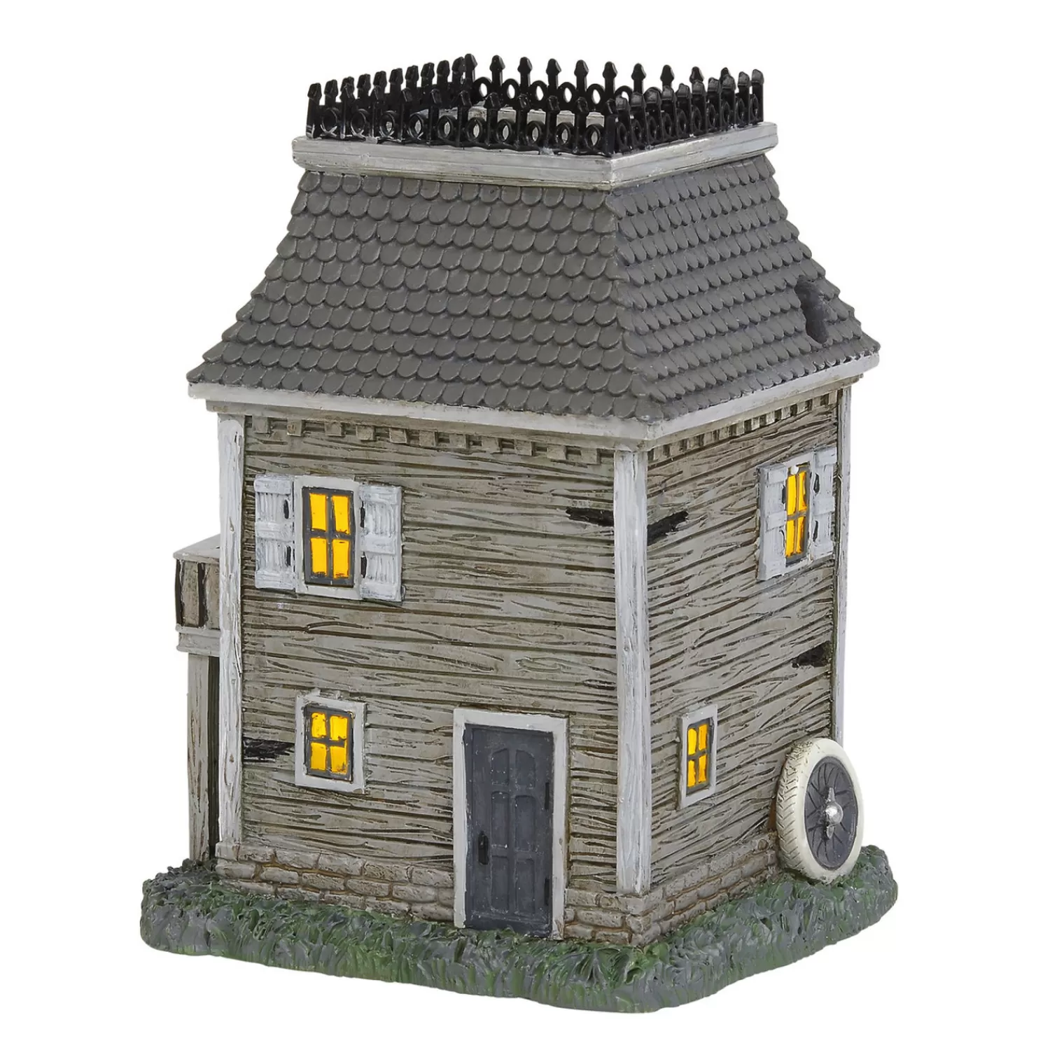 The Jolly Christmas Shop Department 56 Halloween | Department 56 Addams Family Midyear Set Carriage House And Thrill Seeking With Fester 2 Piece Set 6004825SET