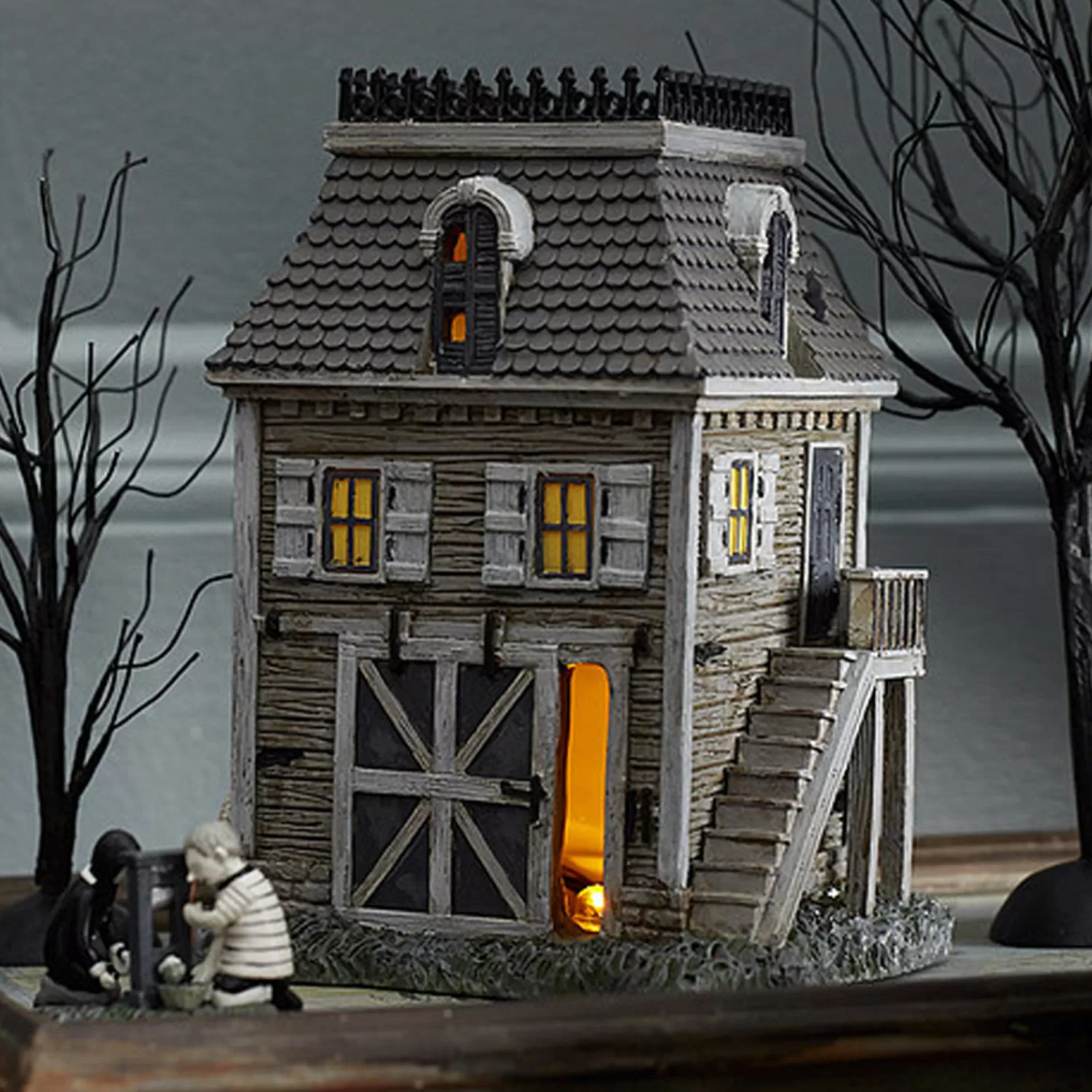 The Jolly Christmas Shop Department 56 Halloween | Department 56 Addams Family Village The Carriage House 6004825