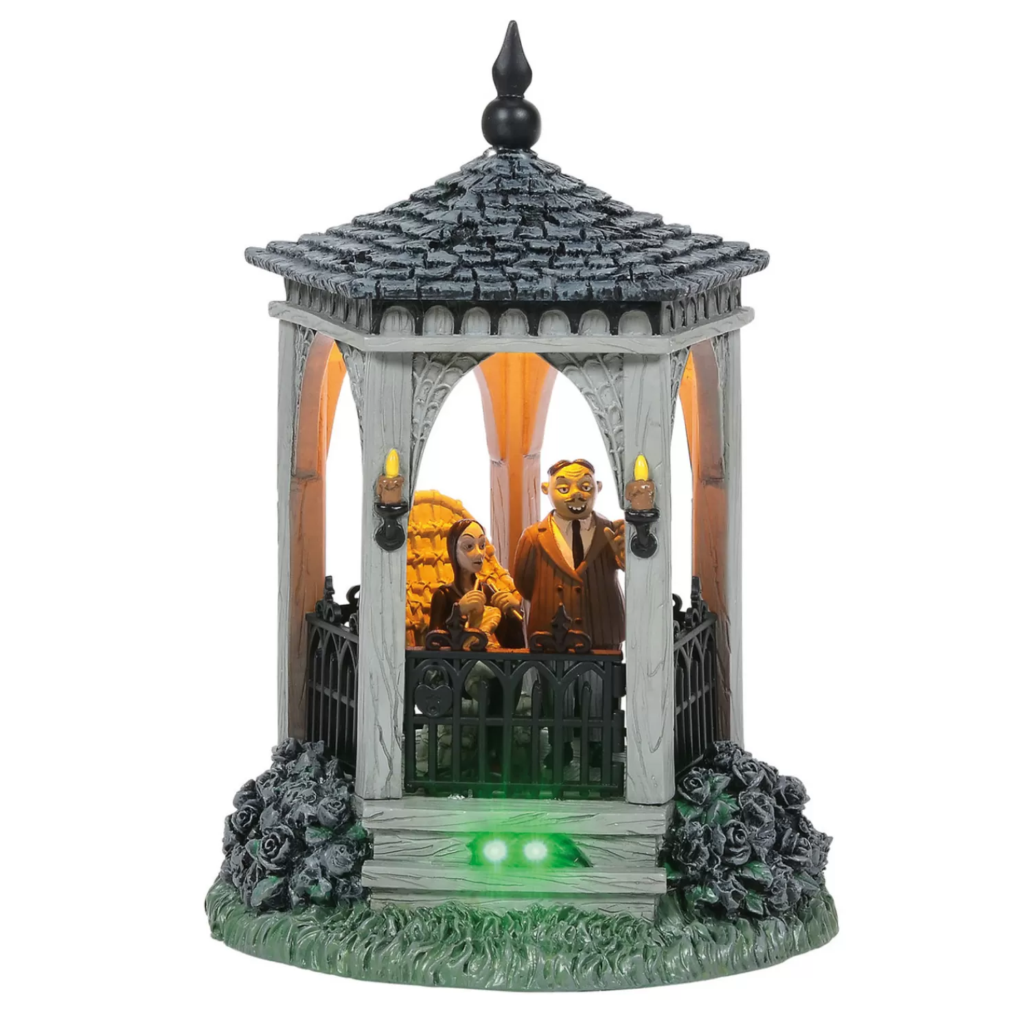 The Jolly Christmas Shop Department 56 Halloween | Department 56 Addams Family Village The Gazebo At Moonlight Figure 6005626