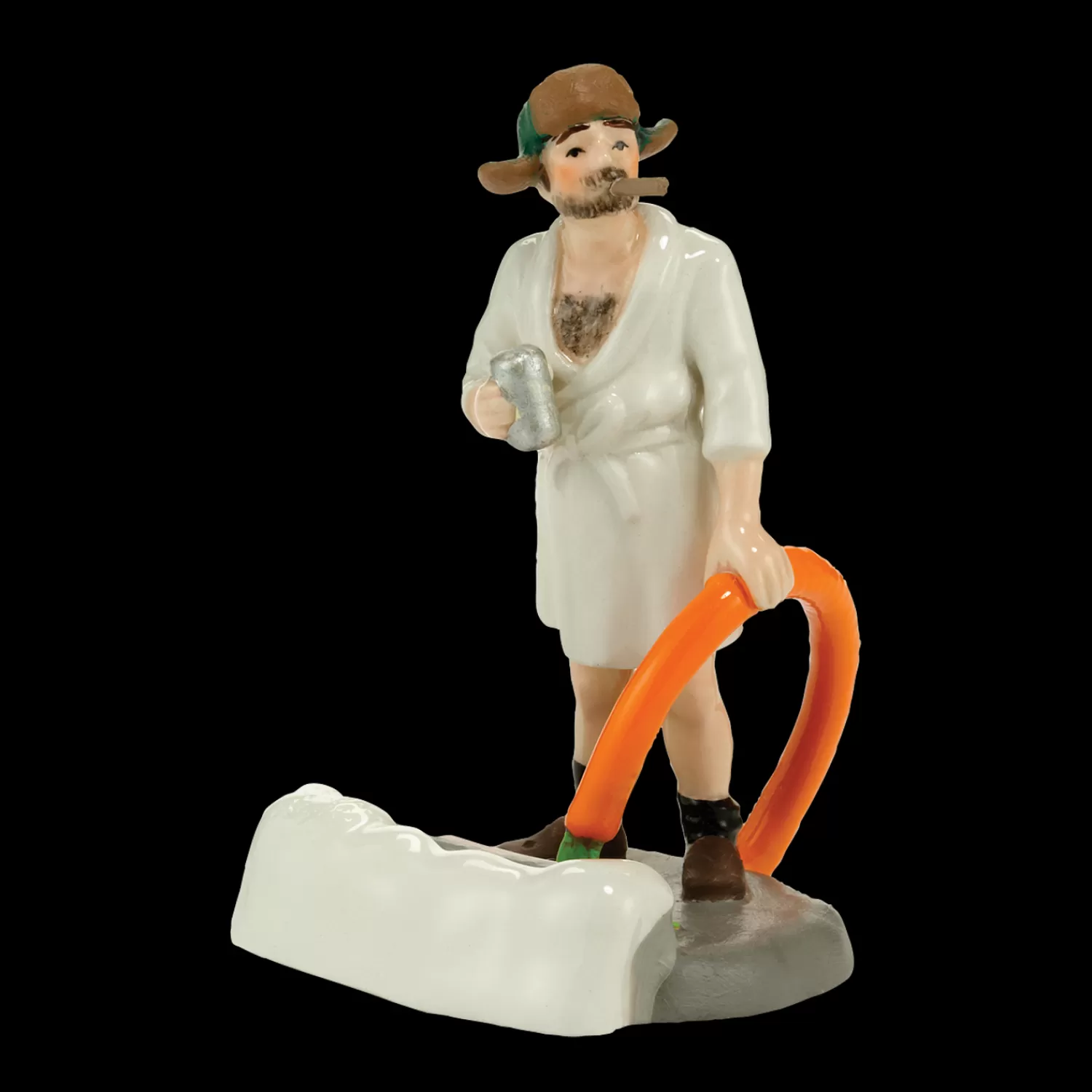 The Jolly Christmas Shop Lampoon's Christmas Vacation | Department 56 Cousin Eddie In The Morning Christmas Vacation Figure 4030741