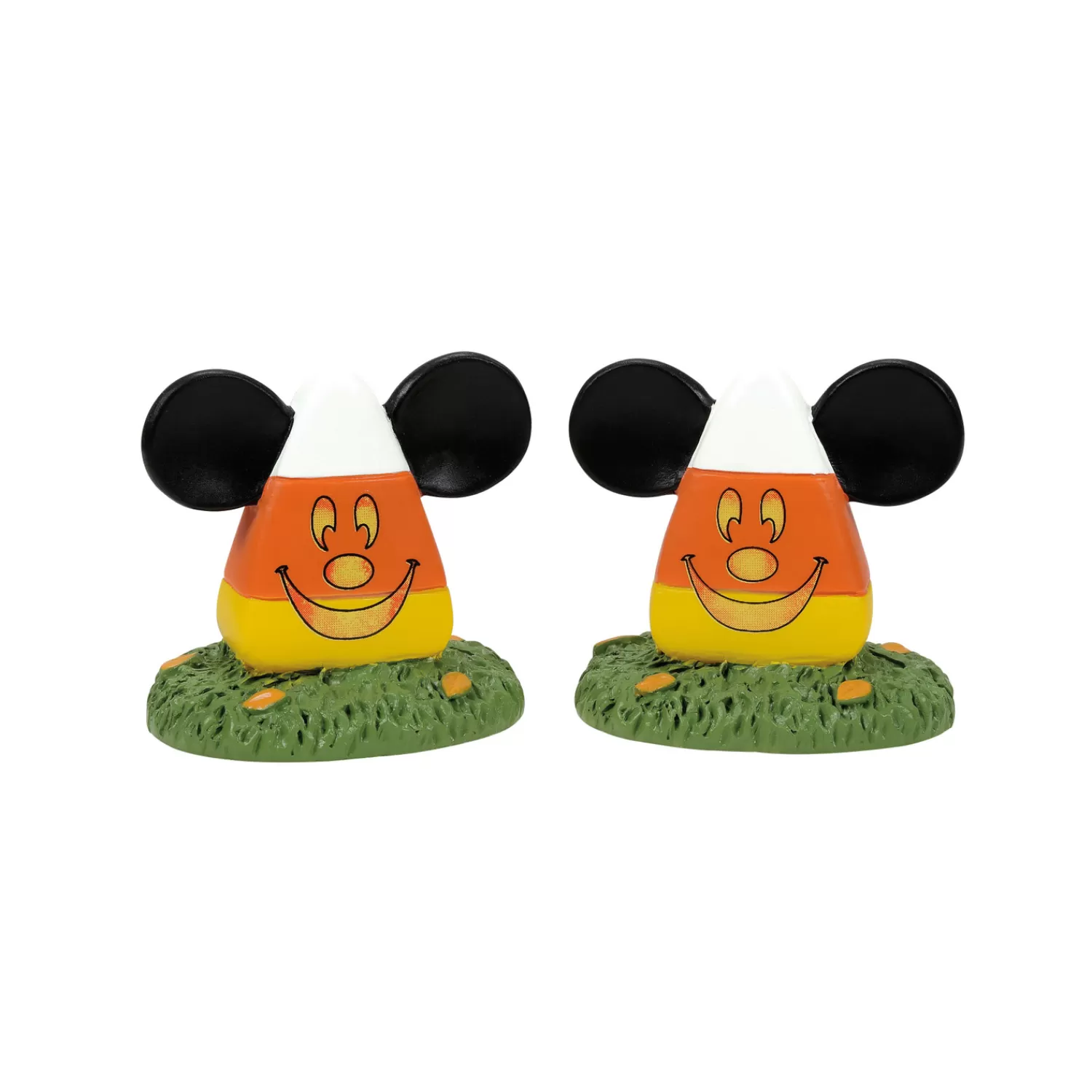 The Jolly Christmas Shop Department 56 Halloween | Disney | Department 56 Disney Mickey's Pumpkintown Candy Corn Topiaries 6013682