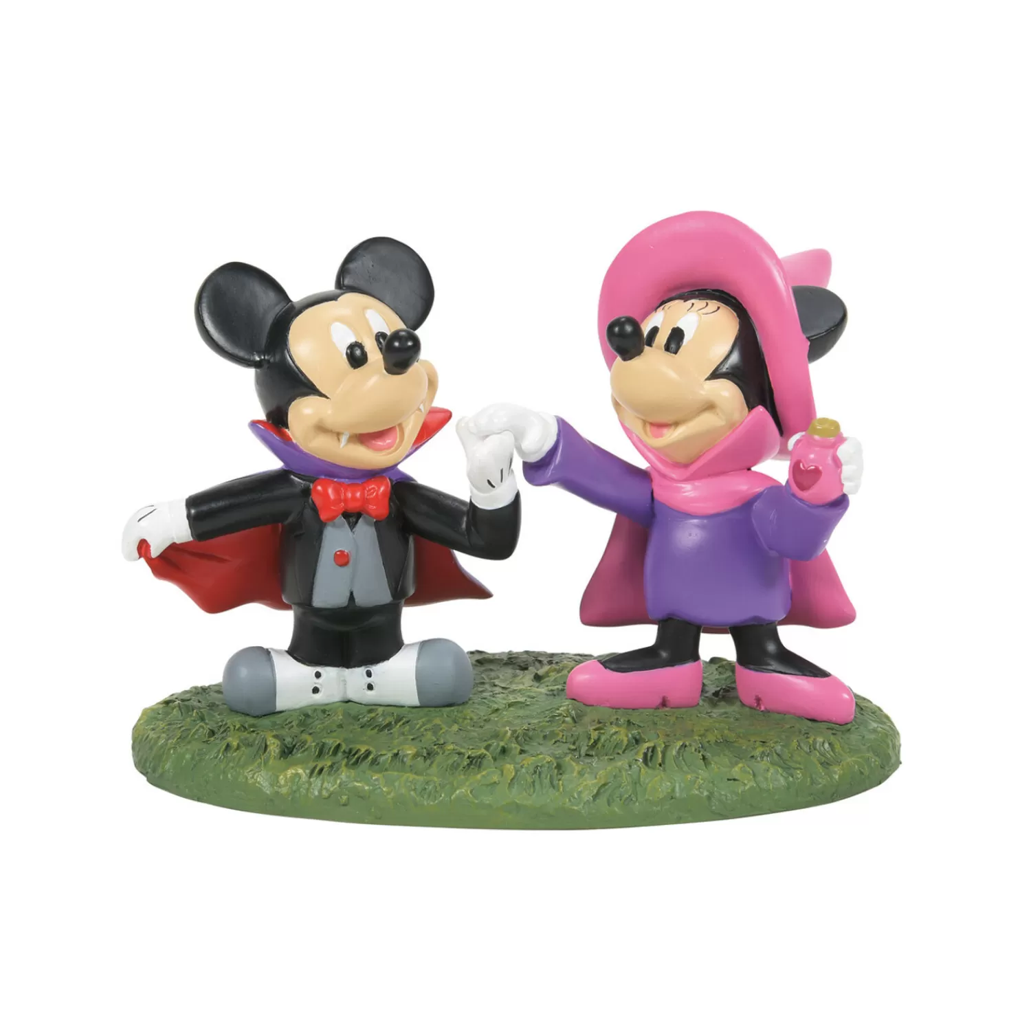 The Jolly Christmas Shop Department 56 Halloween | Disney | Department 56 Disney's Halloween Pumpkintown Village Mickey & Minnie's Costume Fun Figure 6007728
