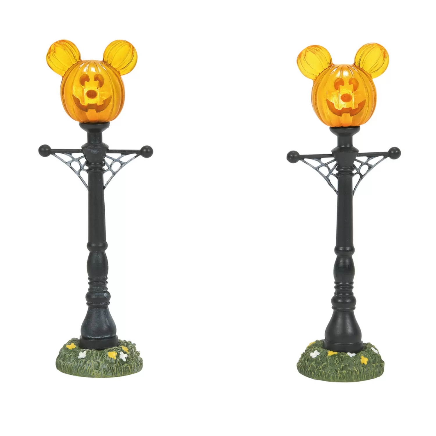 The Jolly Christmas Shop Department 56 Halloween | Disney | Department 56 Disney's Halloween Village Mickey's Pumpkintown Street Lights 6007730