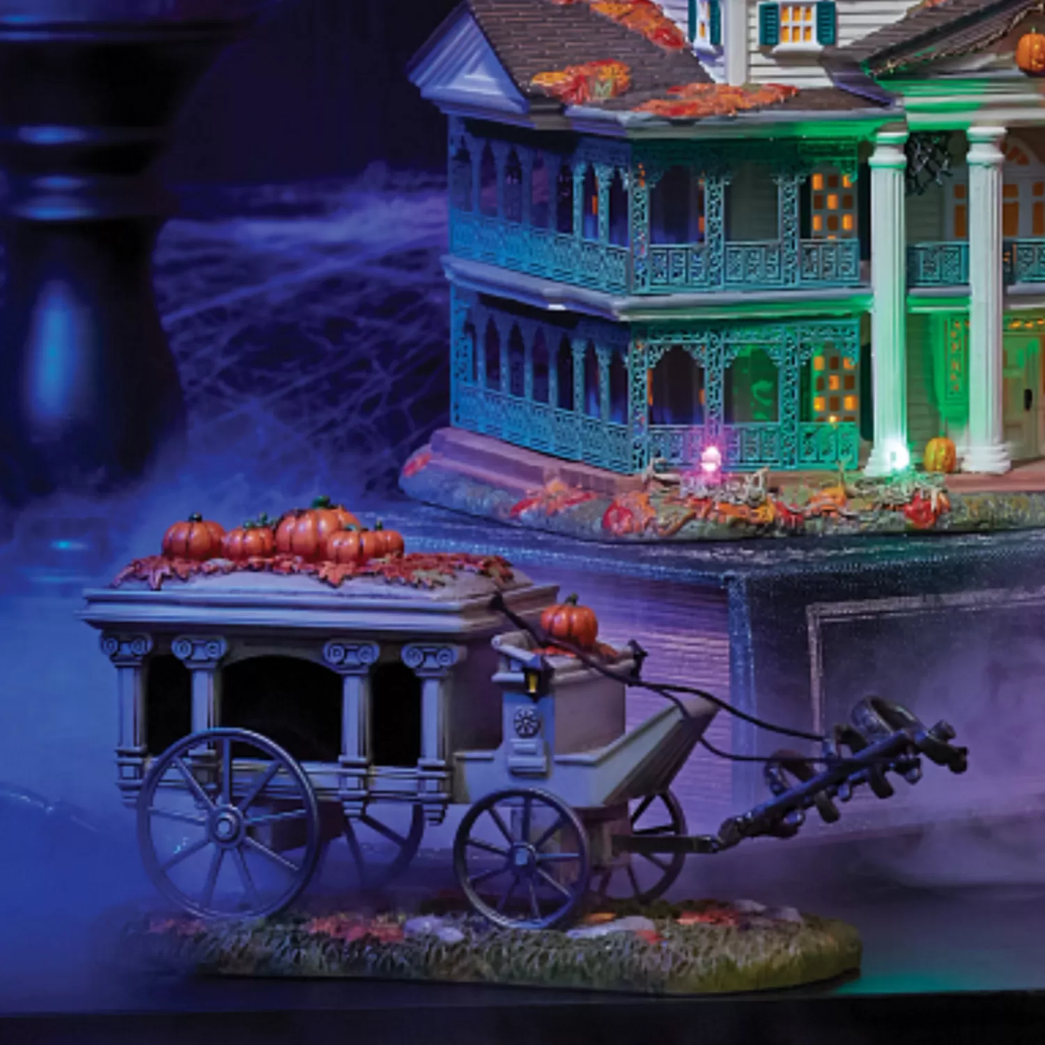 The Jolly Christmas Shop Department 56 Halloween | Haunted Mansion | Department 56 Disney's Haunted Mansion Disneyland Haunted Hearse 6009775