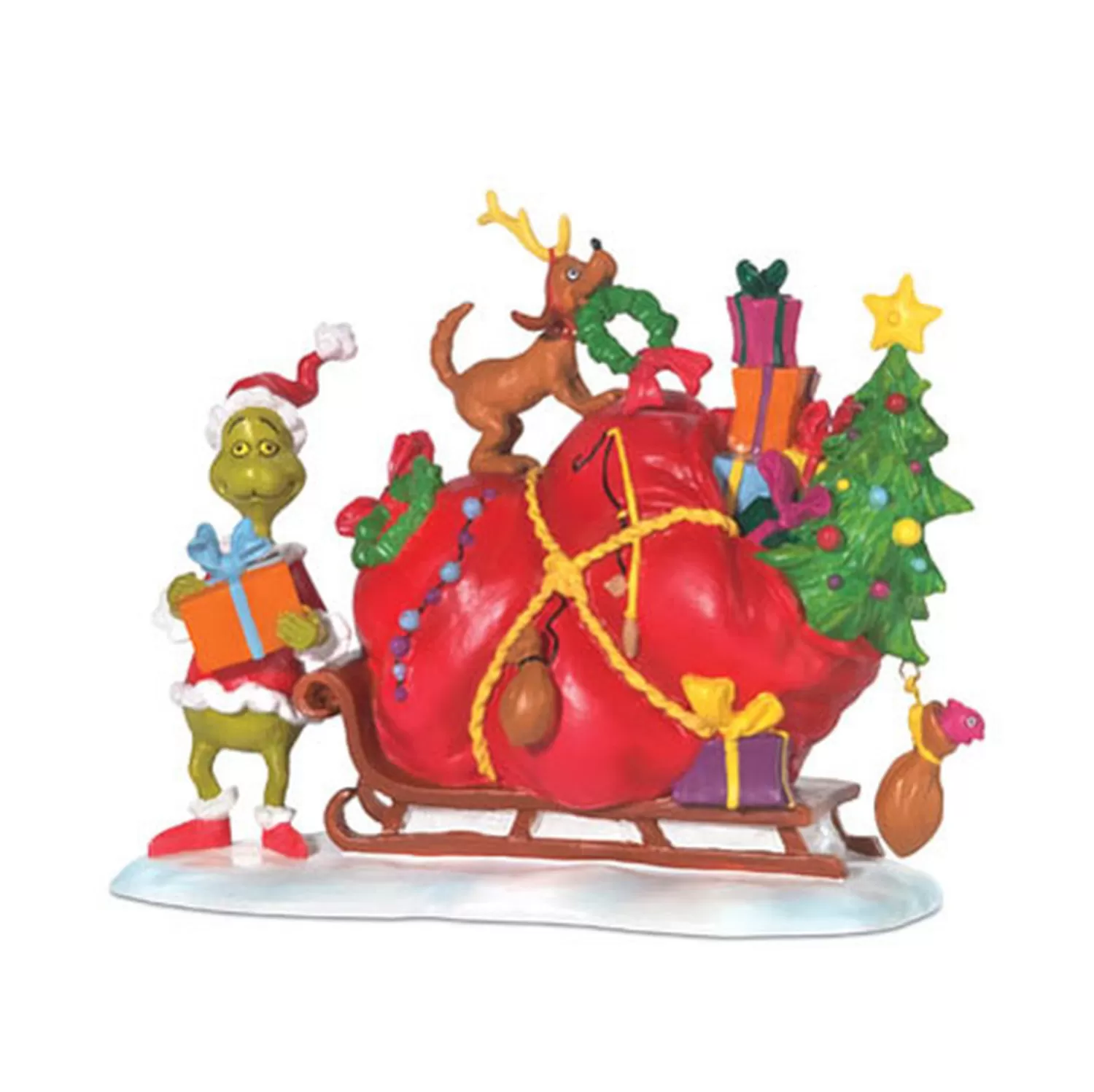 The Jolly Christmas Shop Grinch | Department 56·Grinch | Department 56 Grinch Village The Grinch's Small Heart Grew Figure 804158