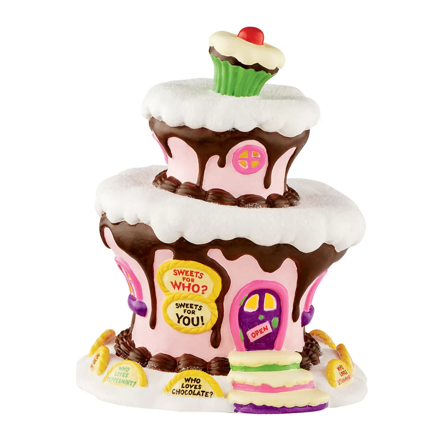 The Jolly Christmas Shop Grinch | Department 56·Grinch | Department 56 Grinch Village Who-ville Sweet Shop Building 4053063