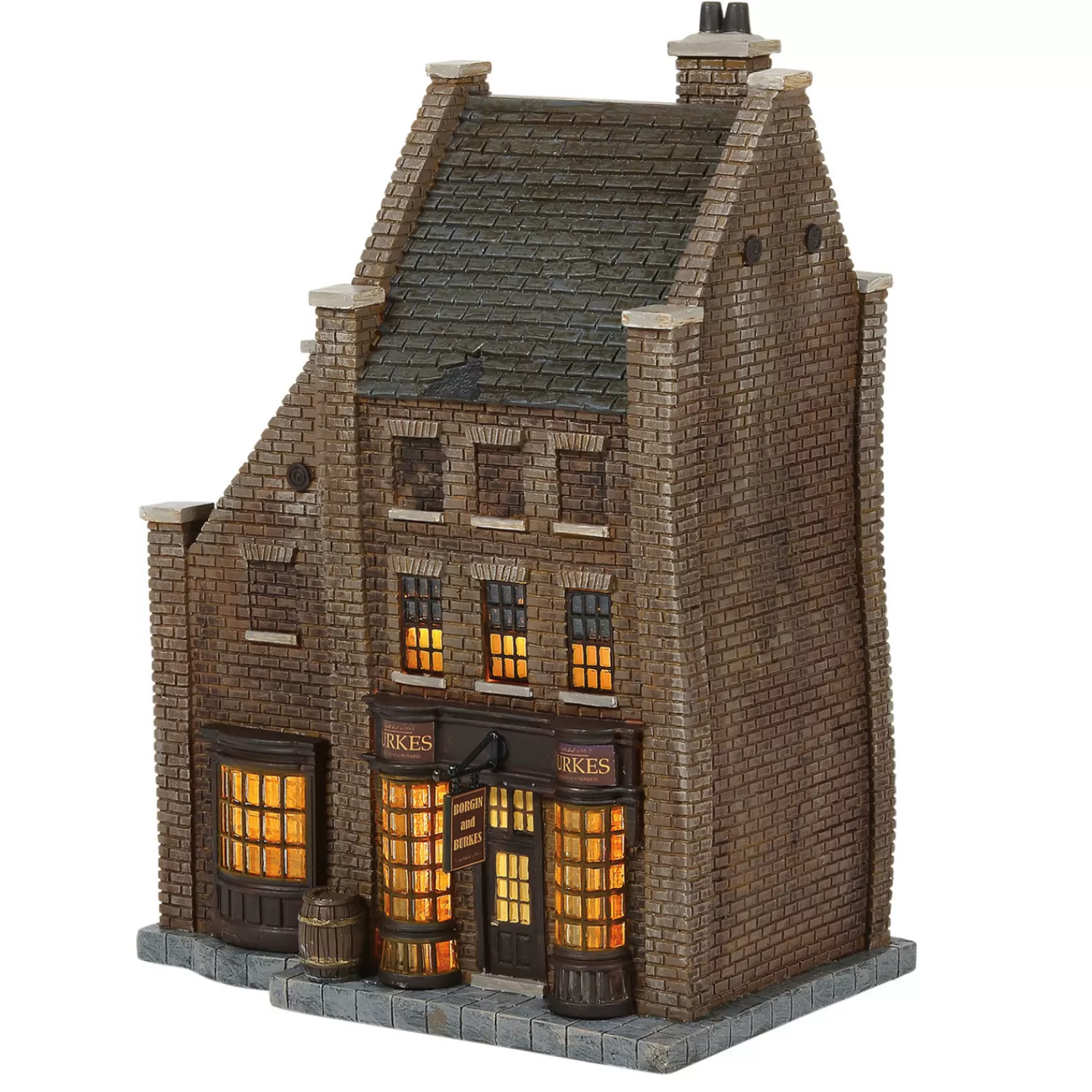The Jolly Christmas Shop Harry Potter | Department 56 Harry Potter Village Borgin And Burkes Building 6006510