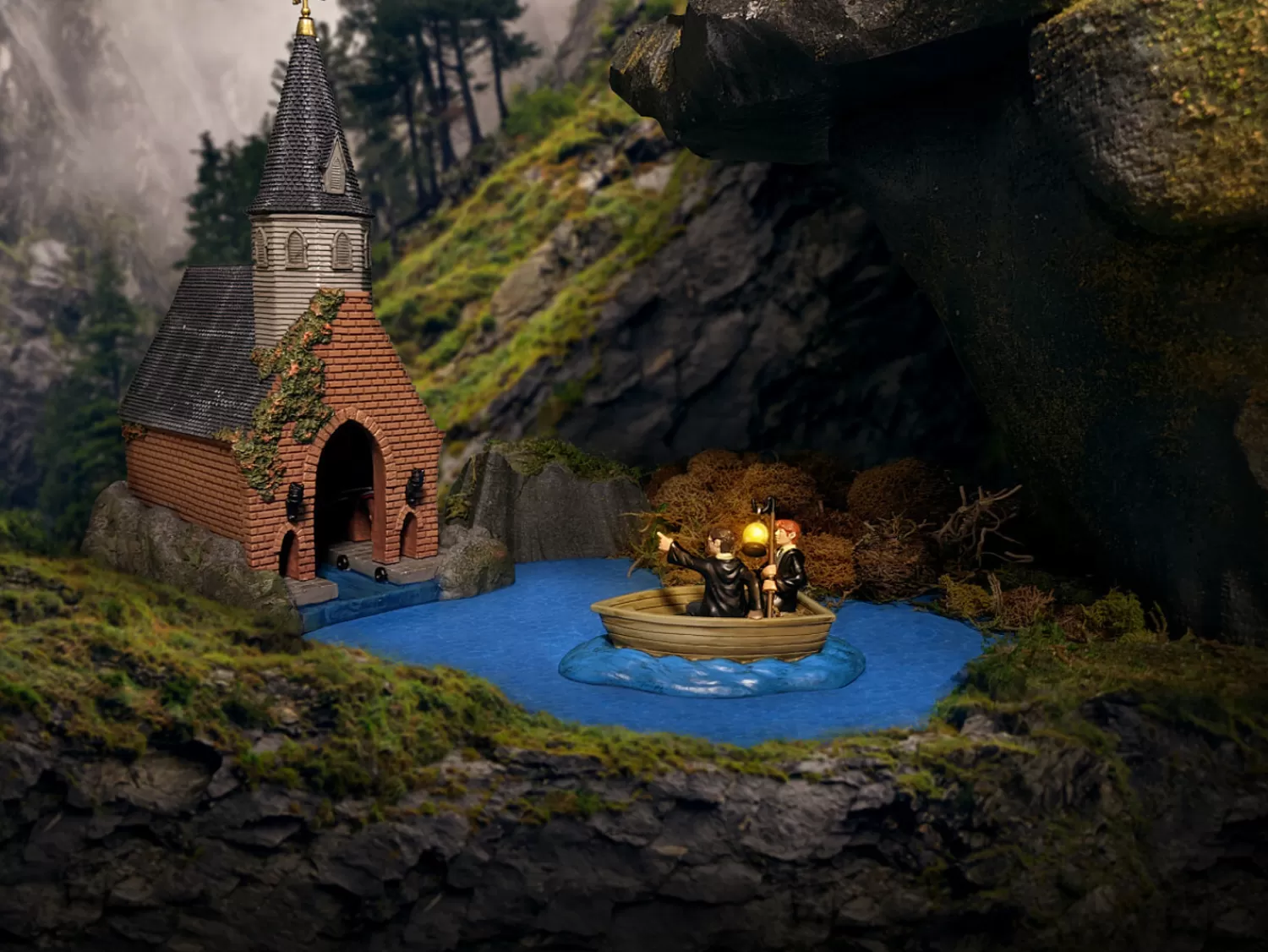 The Jolly Christmas Shop Harry Potter | Department 56 Harry Potter Village First-Years Harry And Ron Figure 6007757