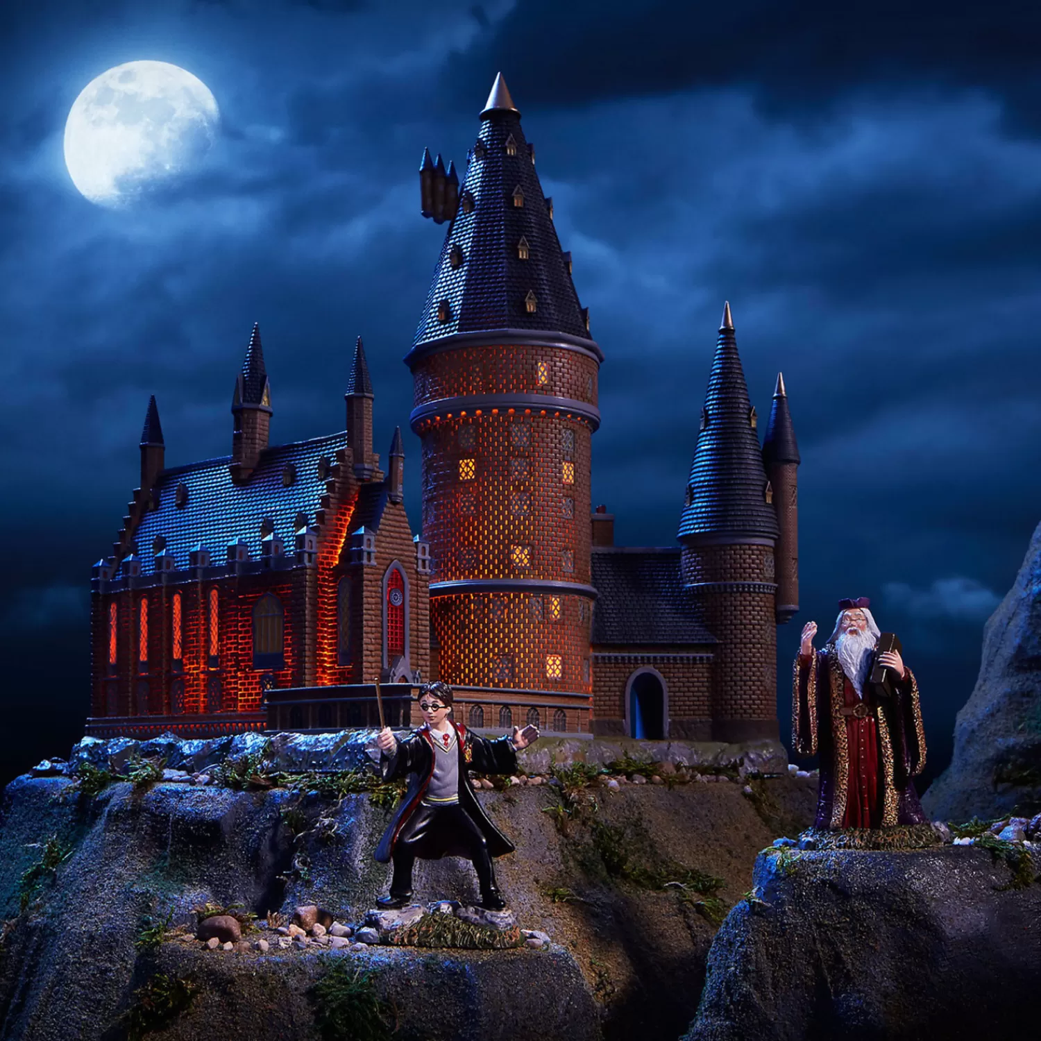 The Jolly Christmas Shop Harry Potter | Department 56 Harry Potter Village Hogwarts Great Hall And Tower Building 6002311