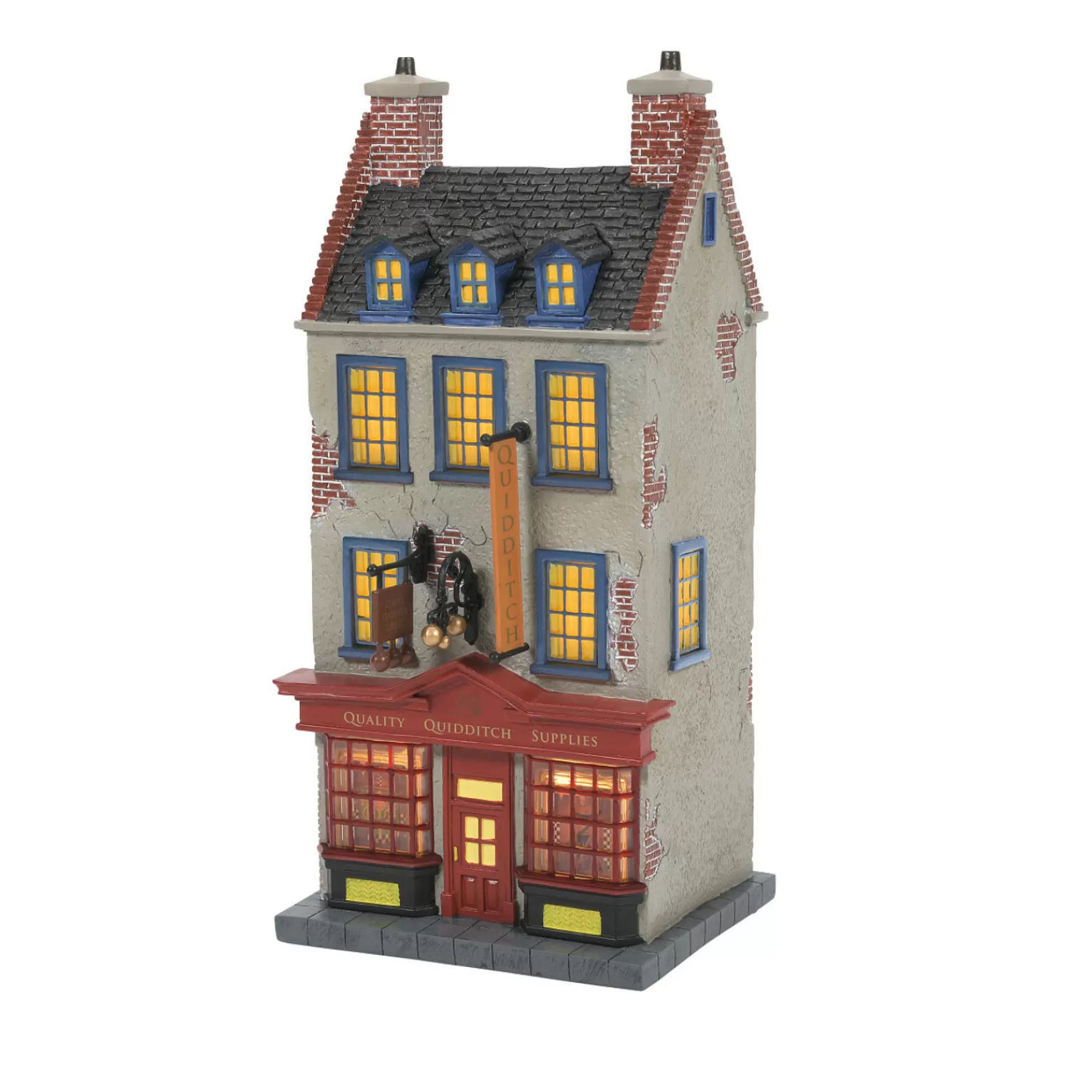 The Jolly Christmas Shop Harry Potter | Department 56 Harry Potter Village Quality Quidditch Supplies Building 6007752