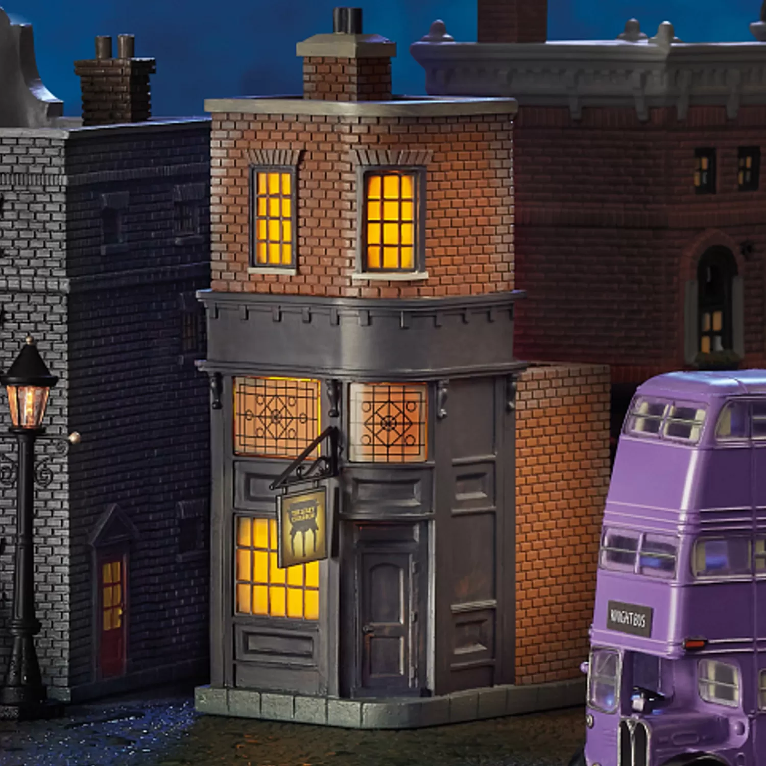 The Jolly Christmas Shop Harry Potter | Department 56 Harry Potter Village The Leaky Cauldron Building 6010480