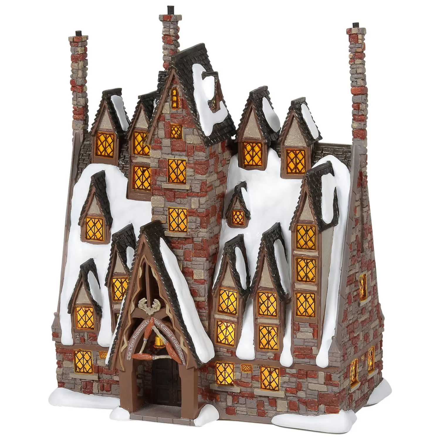 The Jolly Christmas Shop Harry Potter | Department 56 Harry Potter Village The Three Broomsticks Building 6006511