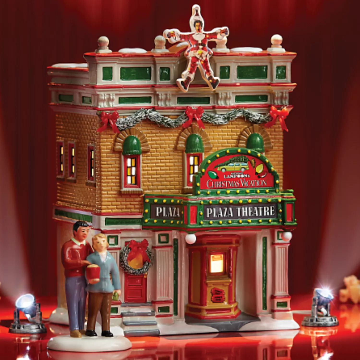 The Jolly Christmas Shop Lampoon's Christmas Vacation | Department 56 National Lampoon's Christmas Vacation Village Premiere At The Plaza 6009812