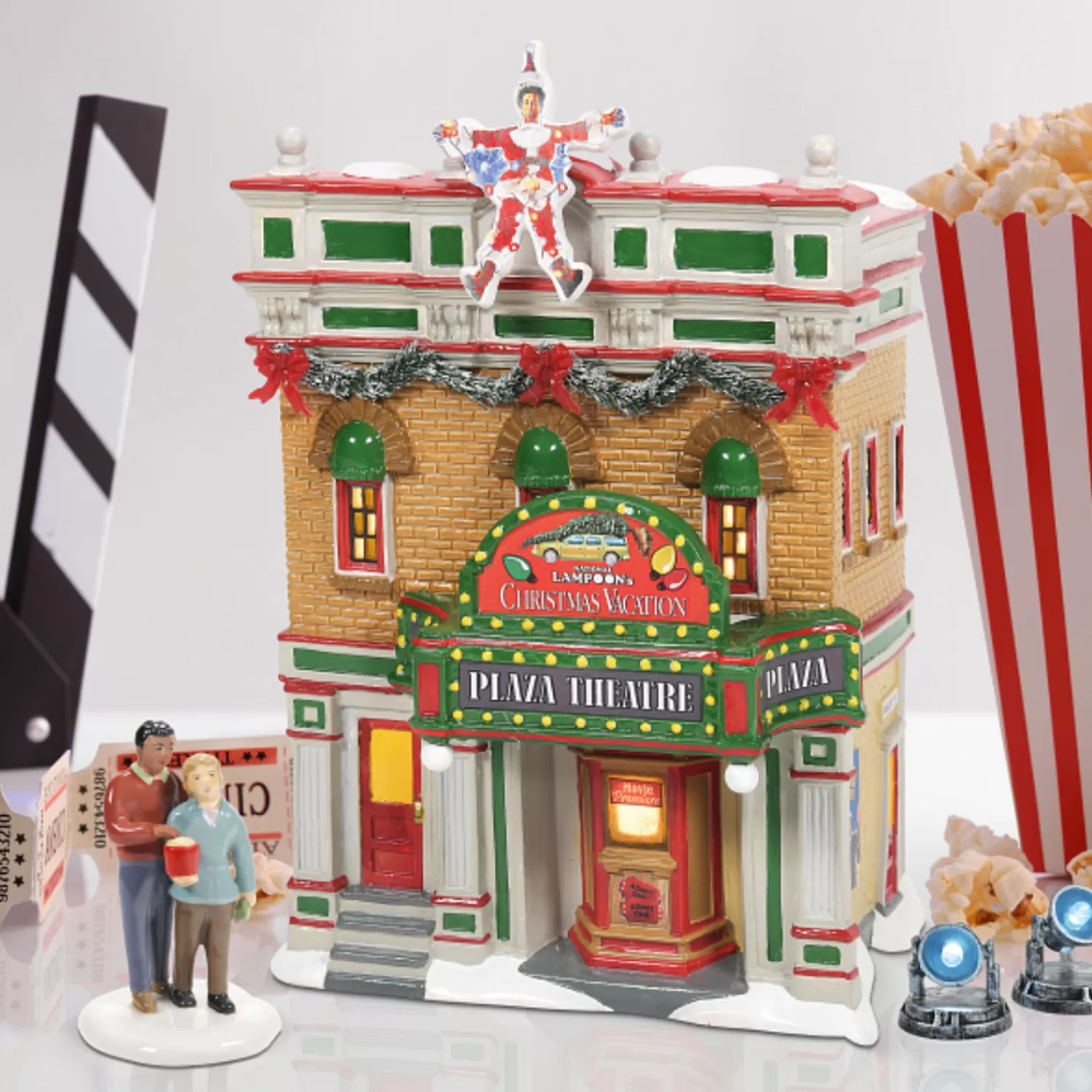 The Jolly Christmas Shop Lampoon's Christmas Vacation | Department 56 National Lampoon's Christmas Vacation Village Premiere At The Plaza 6009812