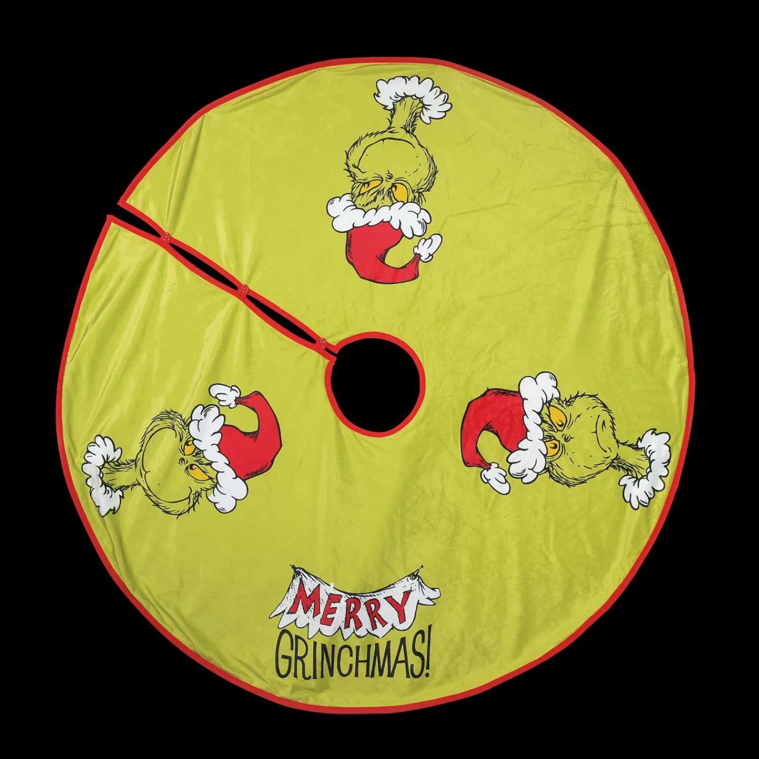 The Jolly Christmas Shop Grinch | Tree Skirts | Department 56 The Grinch Christmas Tree Skirt ND6010016