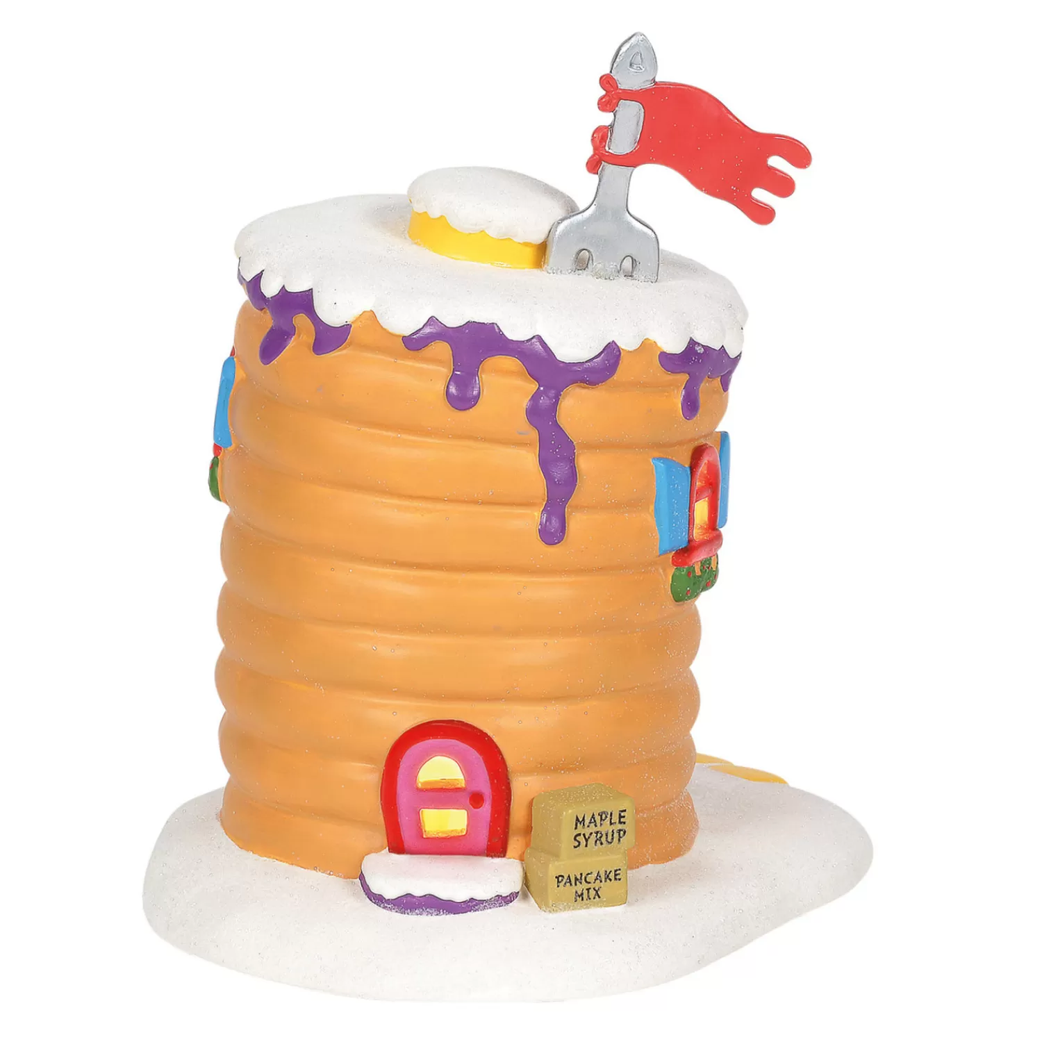 The Jolly Christmas Shop Grinch | Department 56 The Grinch Village Who-Ville Pancake House Building 6001205