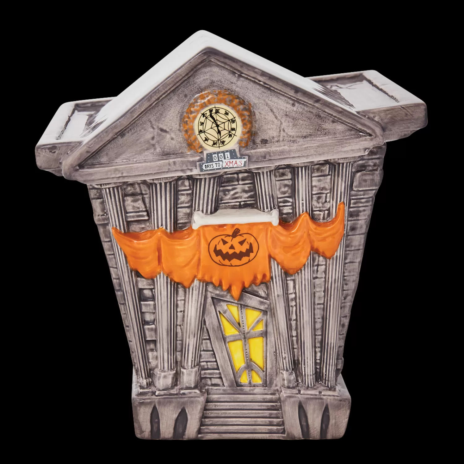 The Jolly Christmas Shop Department 56 Halloween | Department 56·Nightmare Before Christmas | Department 56 The Nightmare Before Christmas Halloween Town City Hall Cookie Jar 6010946