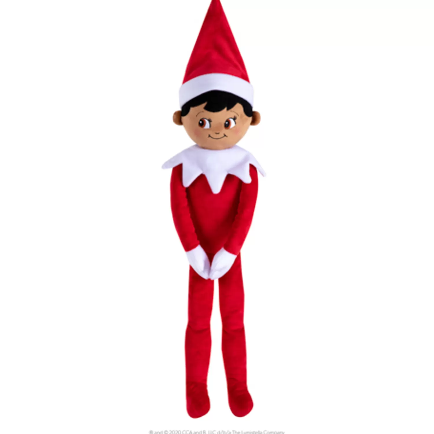 The Jolly Christmas Shop African American Christmas Decorations | Elf On The Shelf 27" Huggable African American Boy Elf
