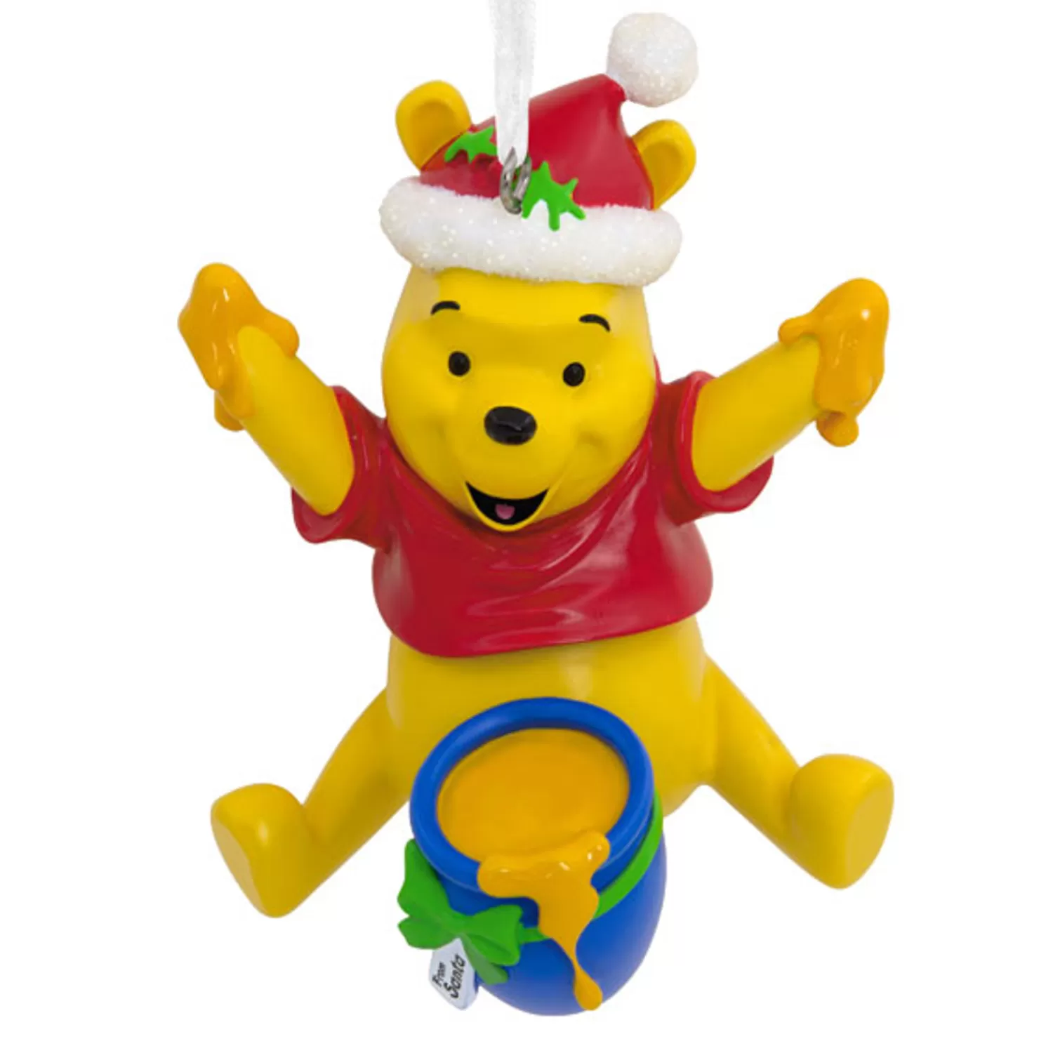 The Jolly Christmas Shop Lincensed·Disney | Storybook And Legends | Hallmark Winnie The Pooh With Honey Pot Christmas Ornament 3HCM0814