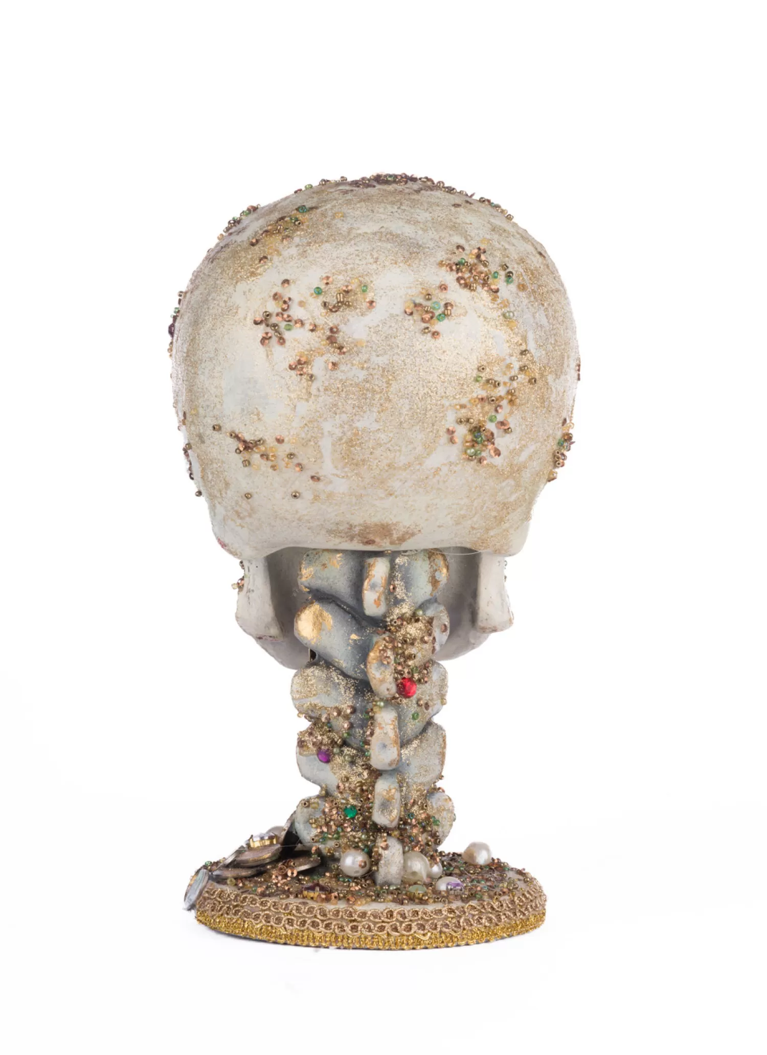 The Jolly Christmas Shop Katherine's Collection Halloween·Treacherous Treasure | Katherine's Collection 11" Treacherous Treasure Tall Skull Halloween Figure 28-428233