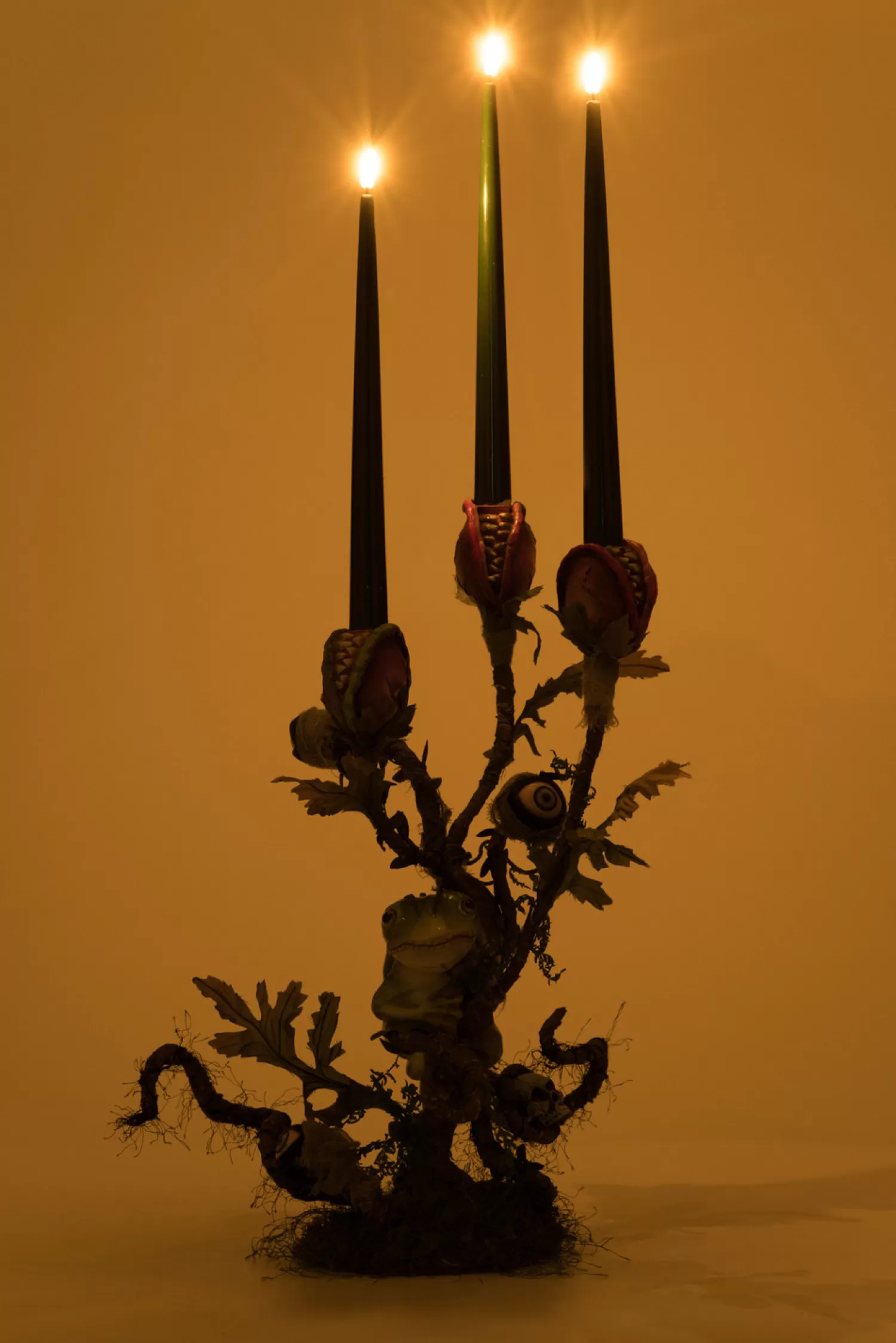 The Jolly Christmas Shop Katherine's Collection Halloween·Broomstick Acres | Halloween Candles & Candle Holders | Katherine's Collection 18" Enchanted Plant Candelabra Halloween Decoration 28-428177
