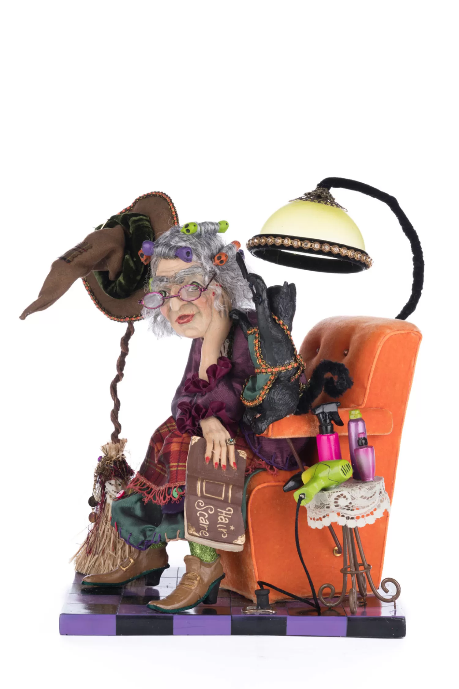 The Jolly Christmas Shop Katherine's Collection Halloween·Broomstick Acres | Katherine's Collection 19" Witches At The Crescent Moon Salon And Spa Halloween Doll 28-428171