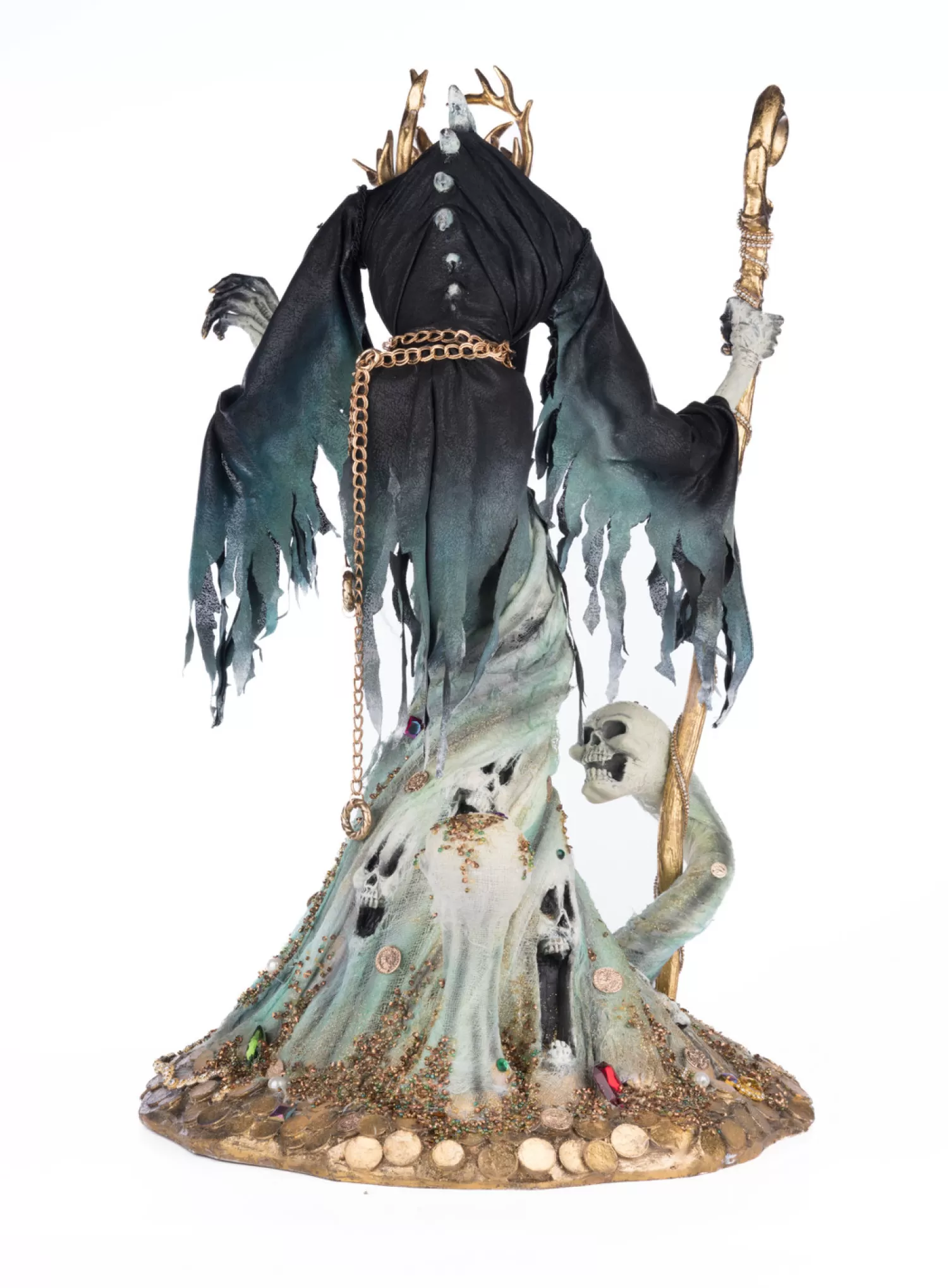 The Jolly Christmas Shop Katherine's Collection Halloween·Treacherous Treasure | Katherine's Collection 24.5" Gilda The Treasure Temptress Witch Halloween Decoration 28-428209