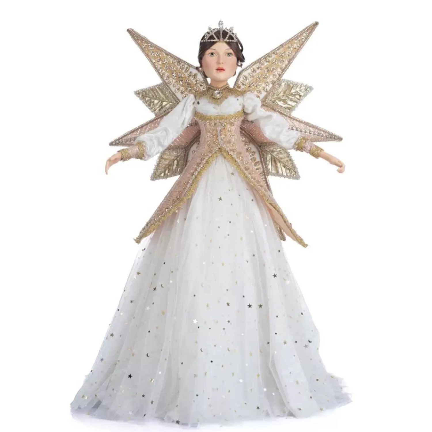 The Jolly Christmas Shop Bon Noel | Religious | Katherine's Collection 24.75" Starry Night Celestial Star Christmas Tree Topper 28-328895