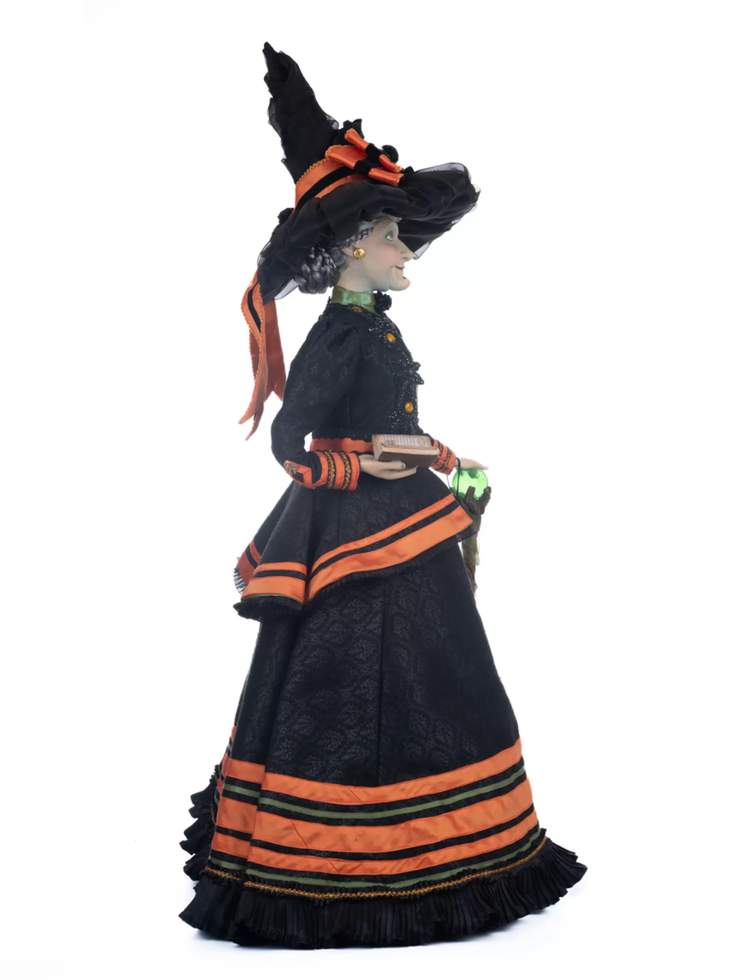 The Jolly Christmas Shop Department 56 Halloween | Katherine's Collection 32" Hilda Blackroot Witch Halloween Doll 28-328787