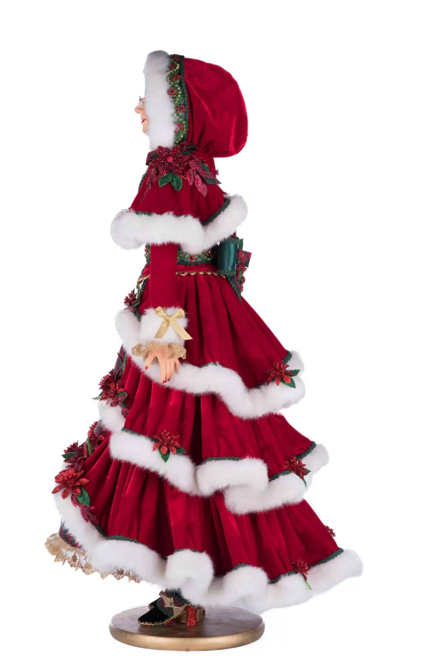 The Jolly Christmas Shop Christmas Traditions | Traditional Christmas Decorations | Katherine's Collection 32" Merry Magic Mrs. Claus Christmas Doll 28-428312