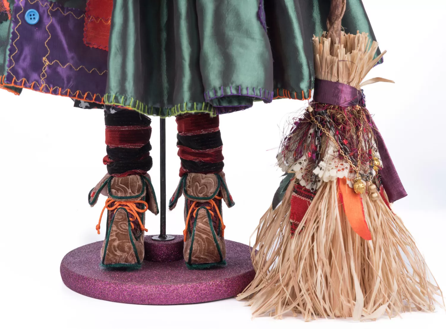 The Jolly Christmas Shop Katherine's Collection Halloween·Broomstick Acres | Katherine's Collection 40" Gertrude Grimoir Witch Doll Halloween Decoration 28-428159
