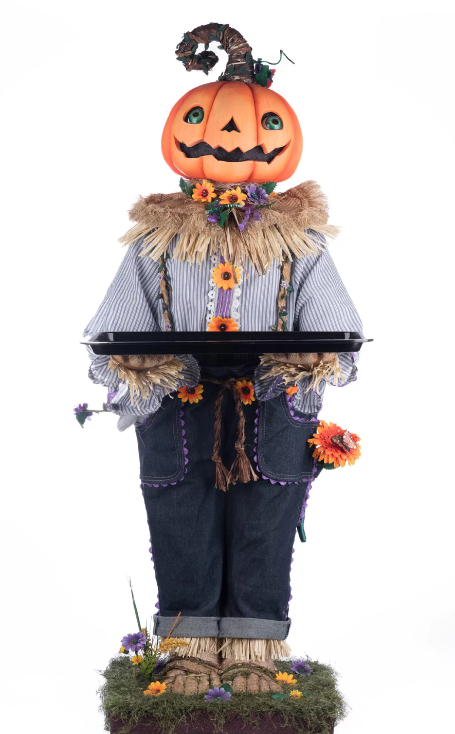The Jolly Christmas Shop Katherine's Collection Halloween·Jacks And Cats | Katherine's Collection 42" Jack The Butler Server Halloween Home Decor 28-428197