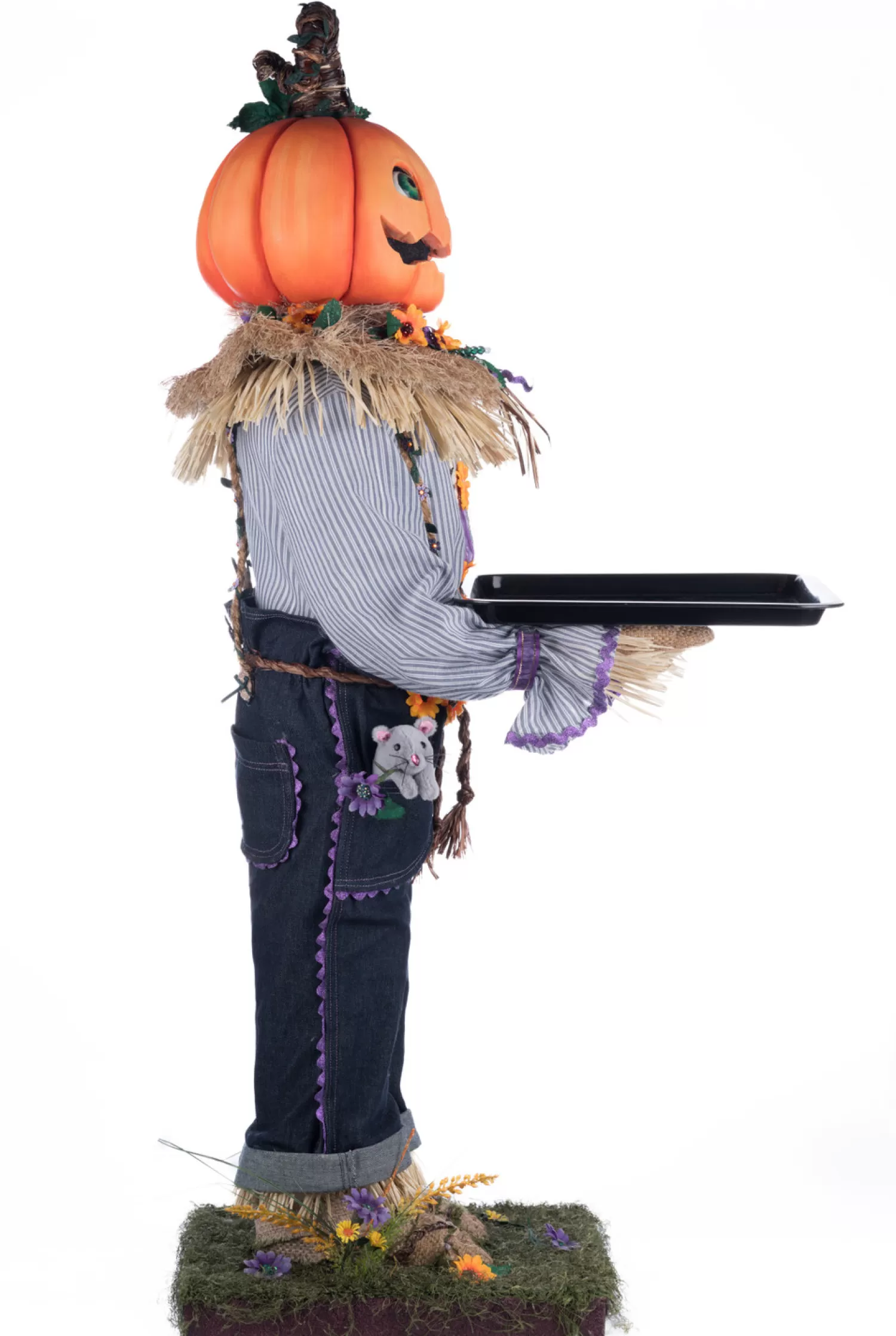 The Jolly Christmas Shop Katherine's Collection Halloween·Jacks And Cats | Katherine's Collection 42" Jack The Butler Server Halloween Home Decor 28-428197