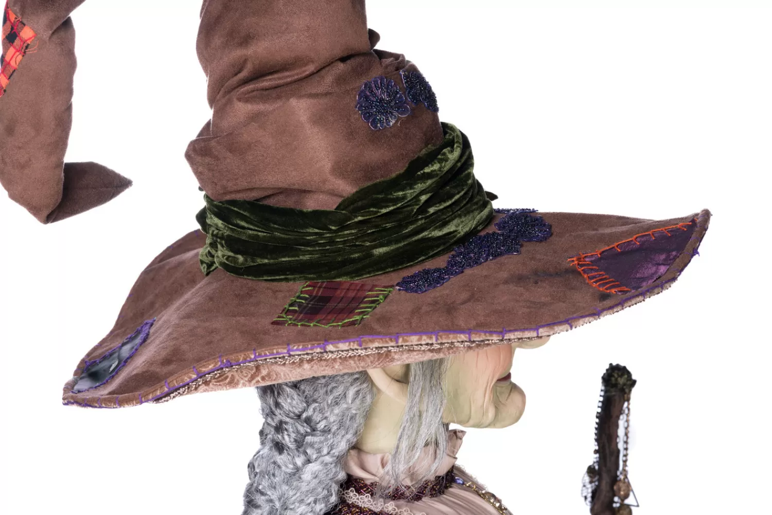 The Jolly Christmas Shop Katherine's Collection Halloween·Broomstick Acres | Katherine's Collection 50.5" Gertrude Grimoir Life Size Witch Doll Halloween Decoration 28-428160