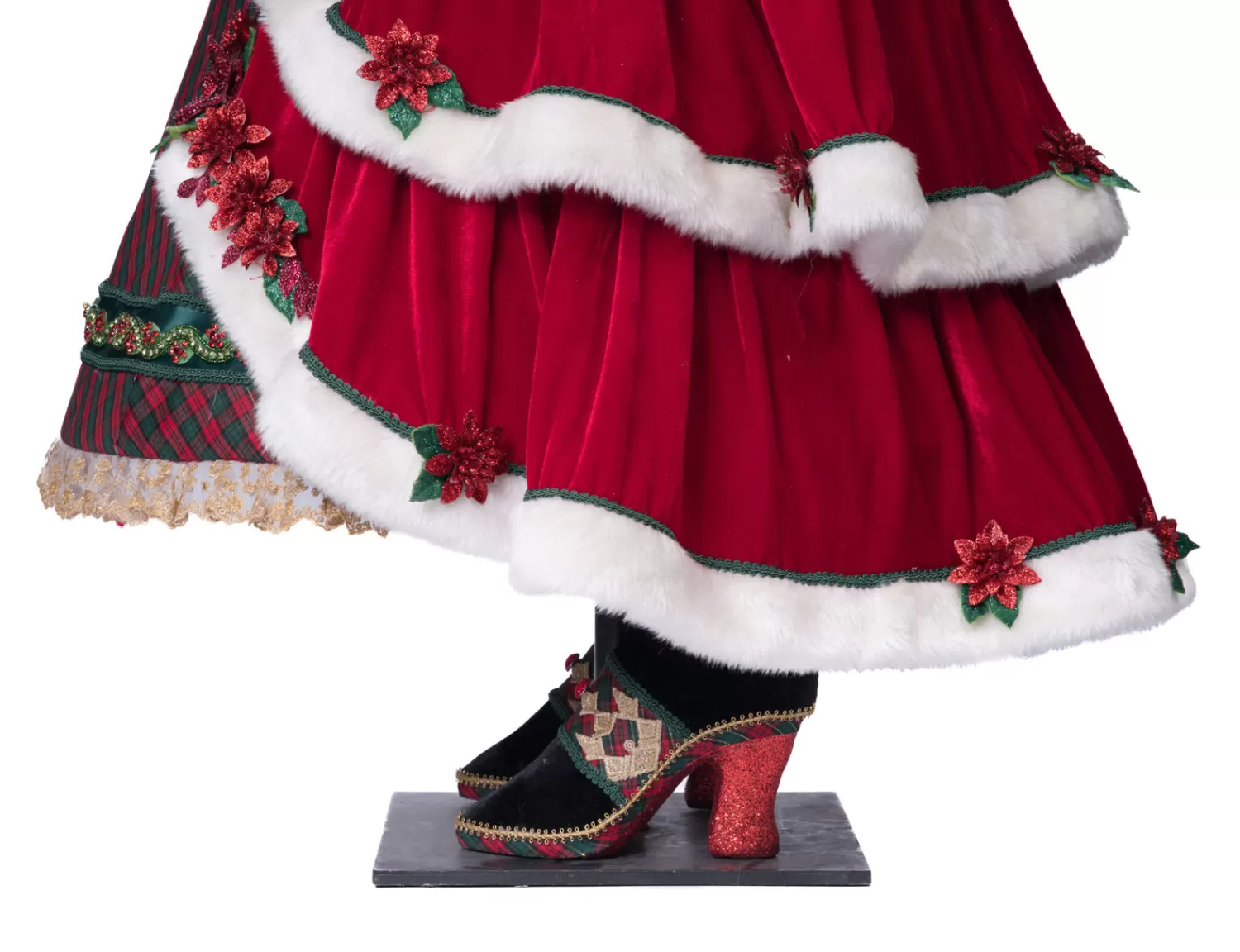 The Jolly Christmas Shop Christmas Traditions | Santa Christmas Decorations | Katherine's Collection 63.5" Merry Magic Life Size Mrs. Claus Christmas Doll 28-428314
