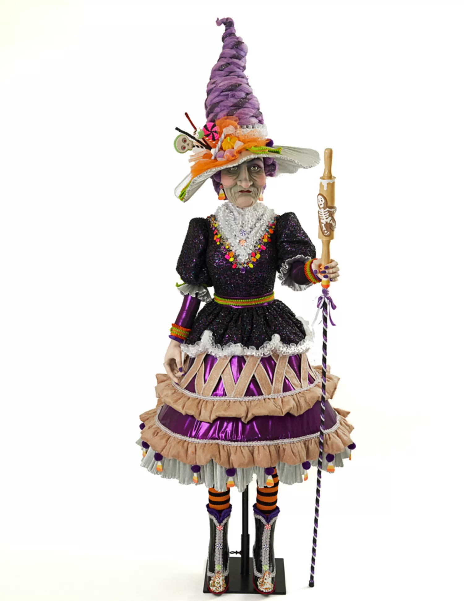 The Jolly Christmas Shop Katherine's Collection Halloween·Disturbing Delights | Katherine's Collection 66" Disturbing Delights Sweetie Pie Witch Life Size Halloween Doll 28-228448