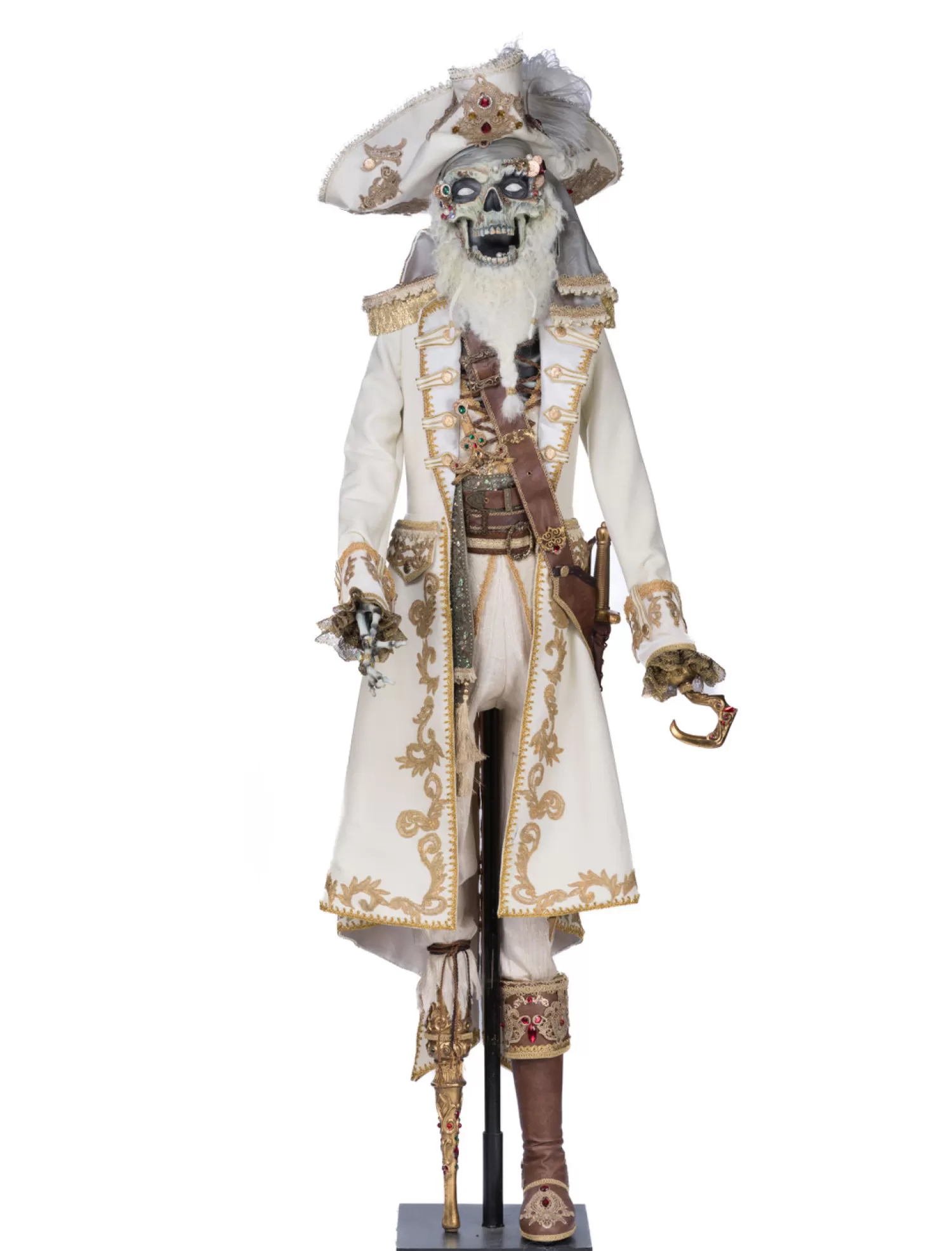 The Jolly Christmas Shop Katherine's Collection Halloween·Treacherous Treasure | Katherine's Collection Halloween 71" Captain Skully Swashbuckler Life Size Pirate Doll 28-428208