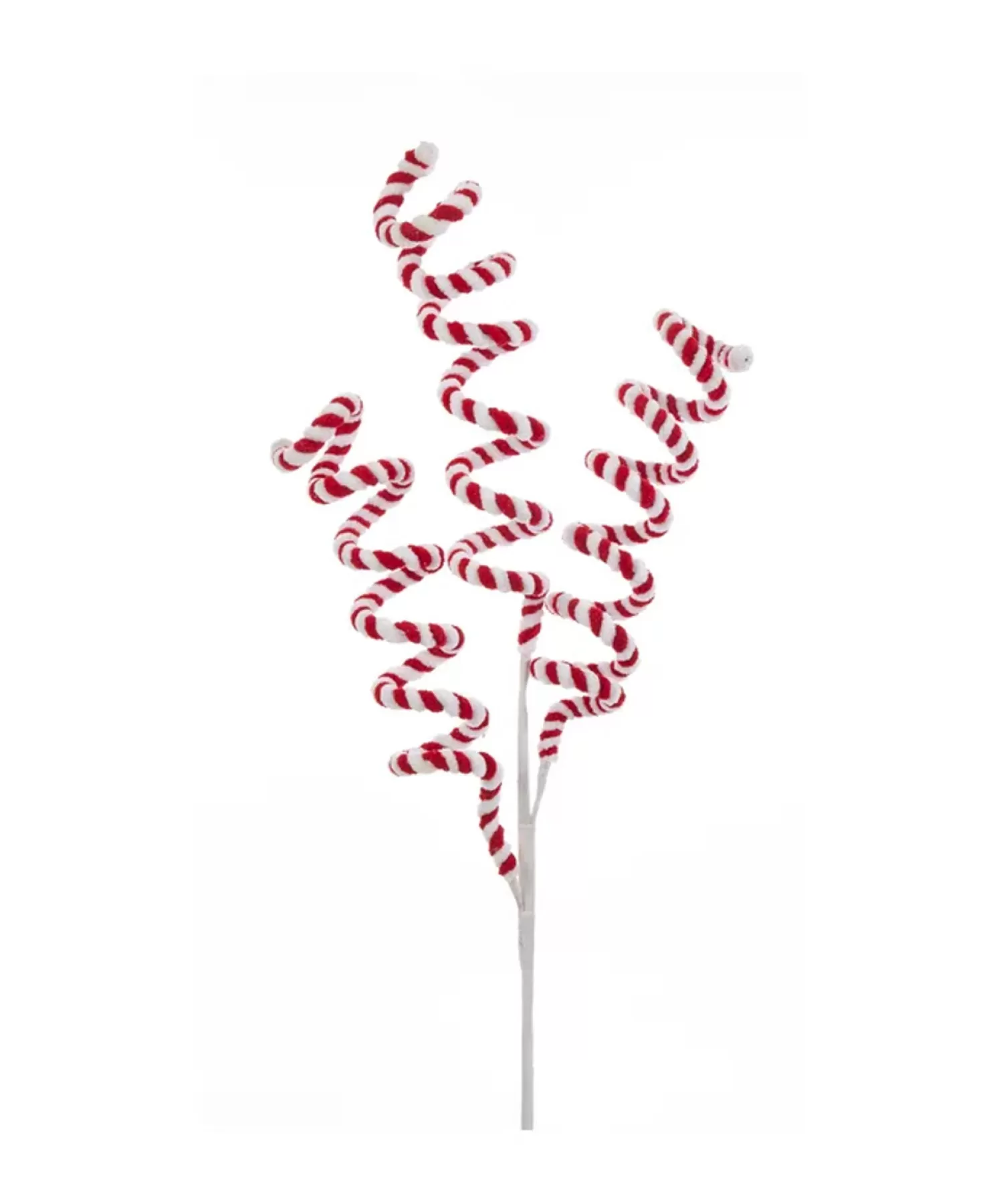 The Jolly Christmas Shop Jingle And Cocoa | The Candy Shop | Kurt Adler 26.5" Red And White Candy Cane Swirl Christmas Tree Pick C4913