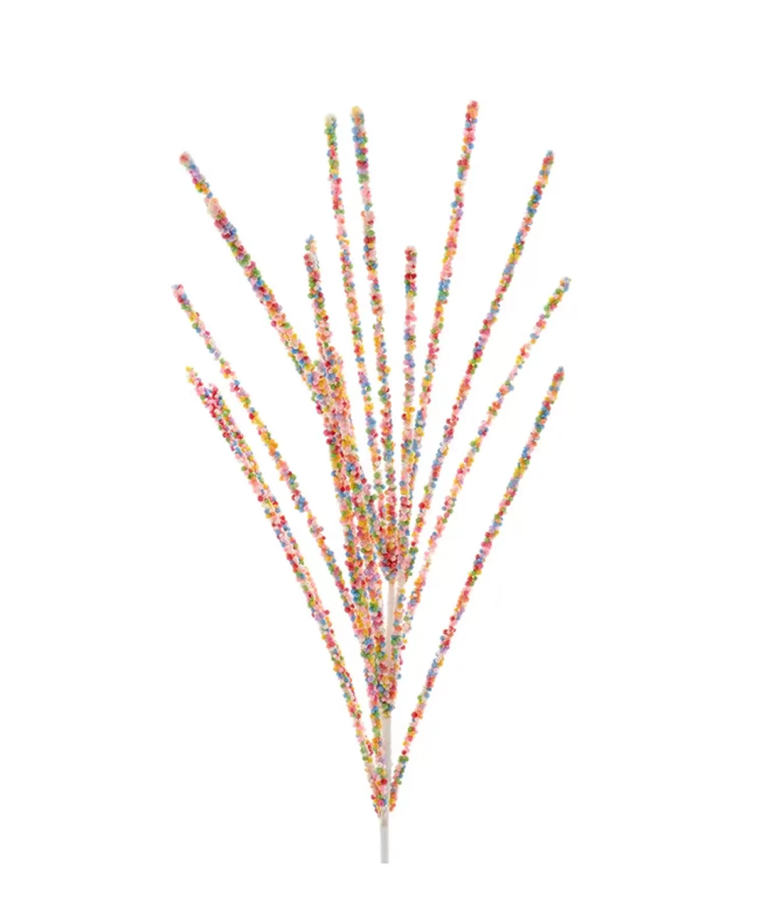 The Jolly Christmas Shop Candy Land | The Candy Shop | Kurt Adler 29" Multicolor Sprinkles Bead Christmas Tree Spray C9583