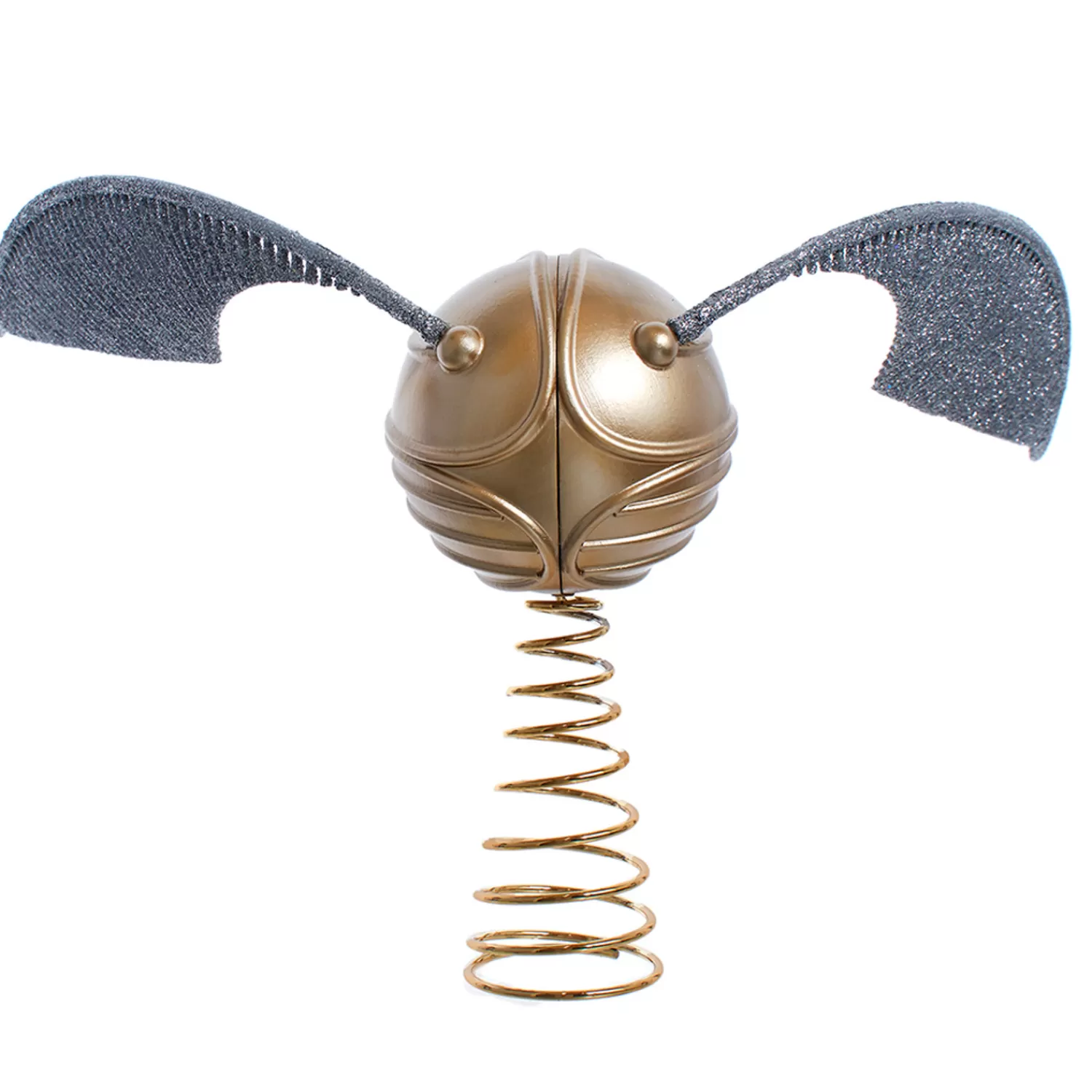The Jolly Christmas Shop Harry Potter | Tree Toppers | Kurt Adler Harry Potter Quidditch Snitch Christmas Tree Topper HP9233