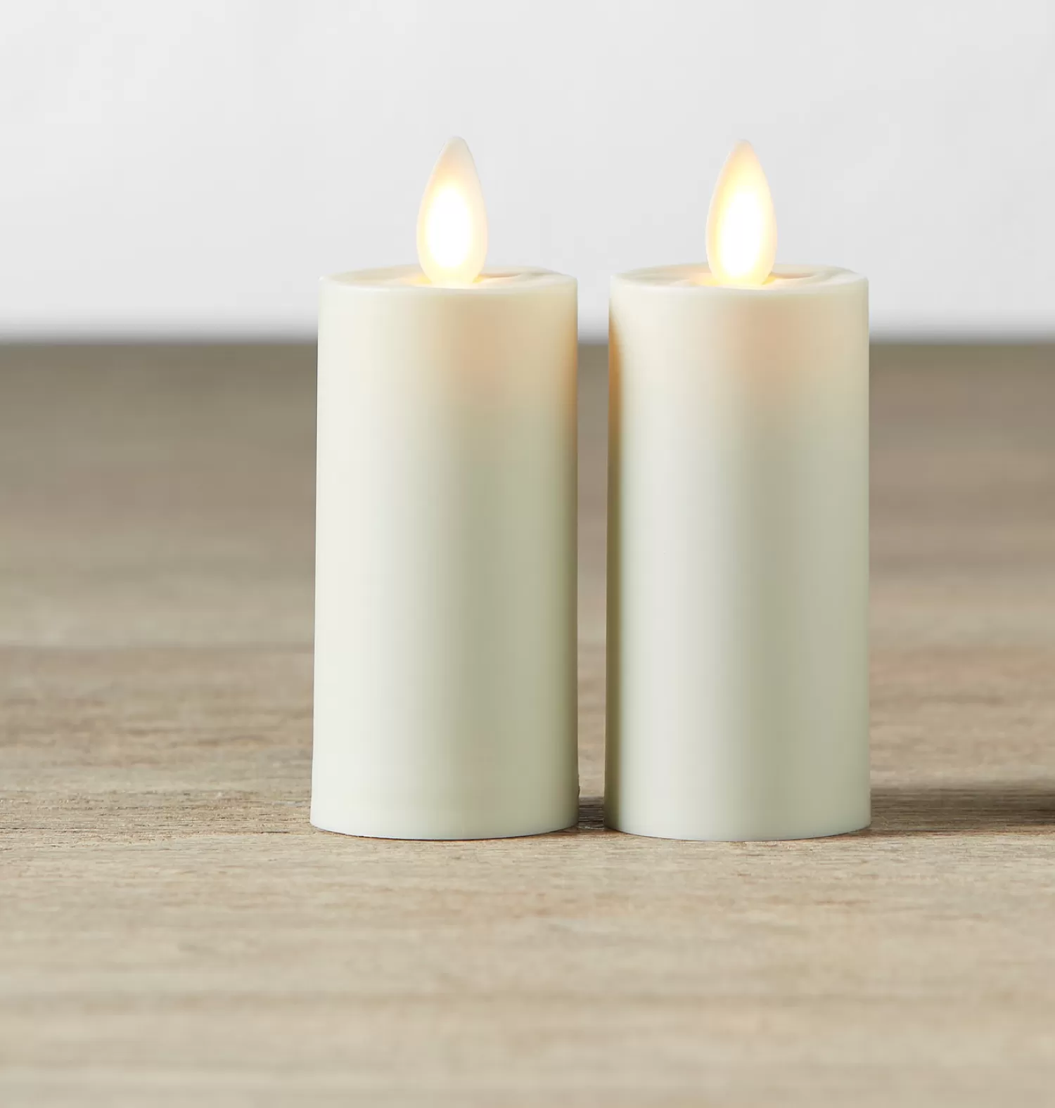 The Jolly Christmas Shop Candles, Candle Holders, Lanterns | Sleigh Bells | Liown 1.5" X 3" Set Of 2 Moving Flame Votive Battery Candle 17777