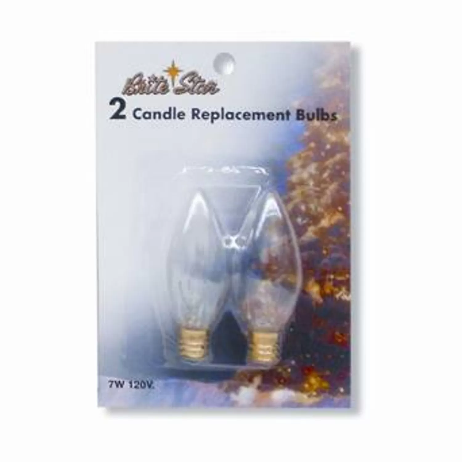 The Jolly Christmas Shop Replacement Bulbs | Pack Of 2 Replacement Candle Bulbs 44-585-00